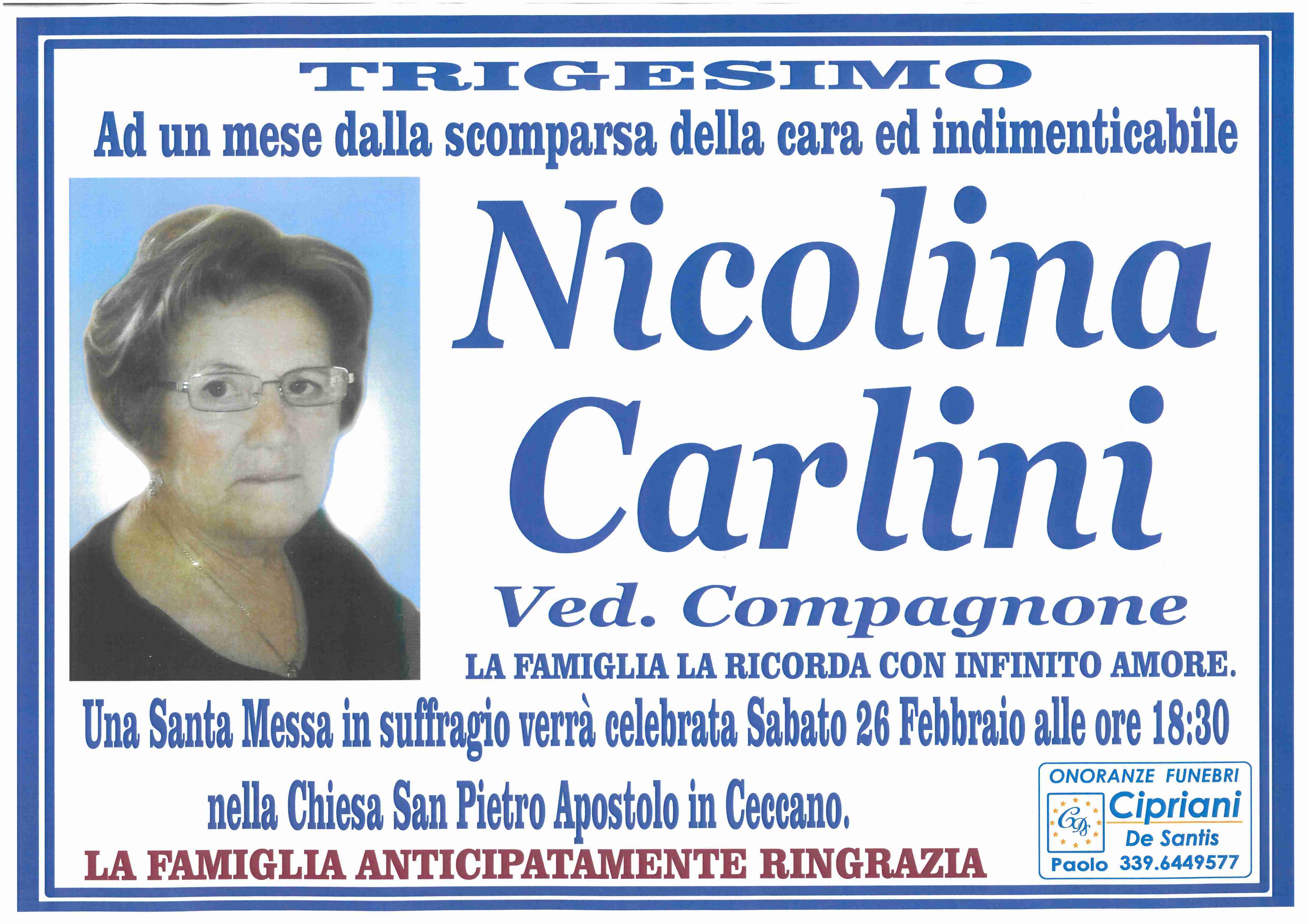 Nicolina Carlini