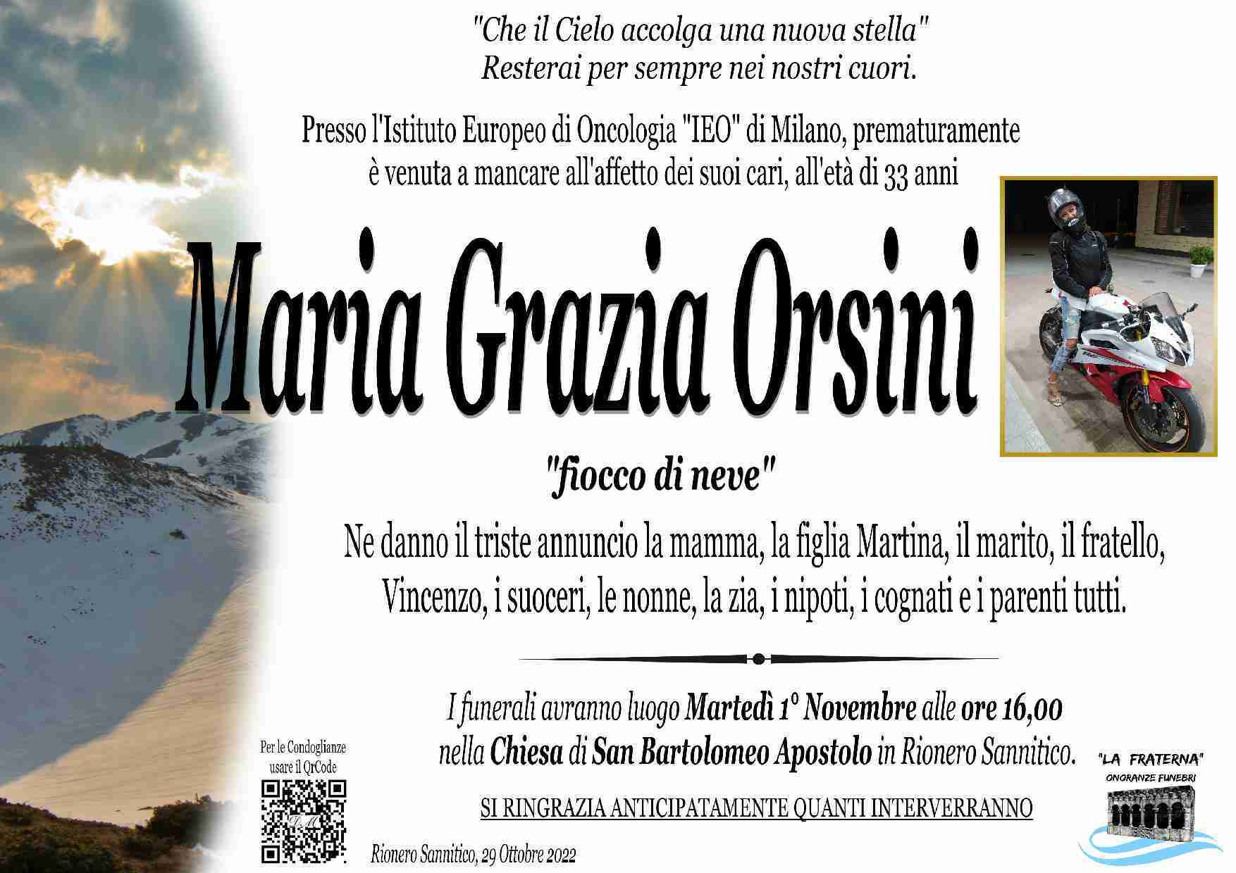 Maria Grazia Orsini