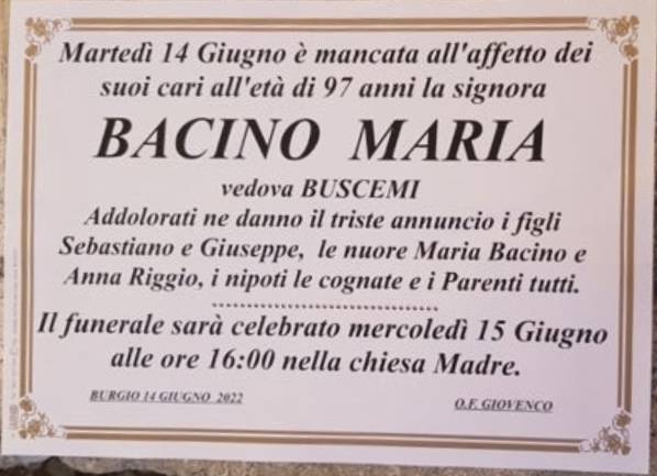 Maria Bacino