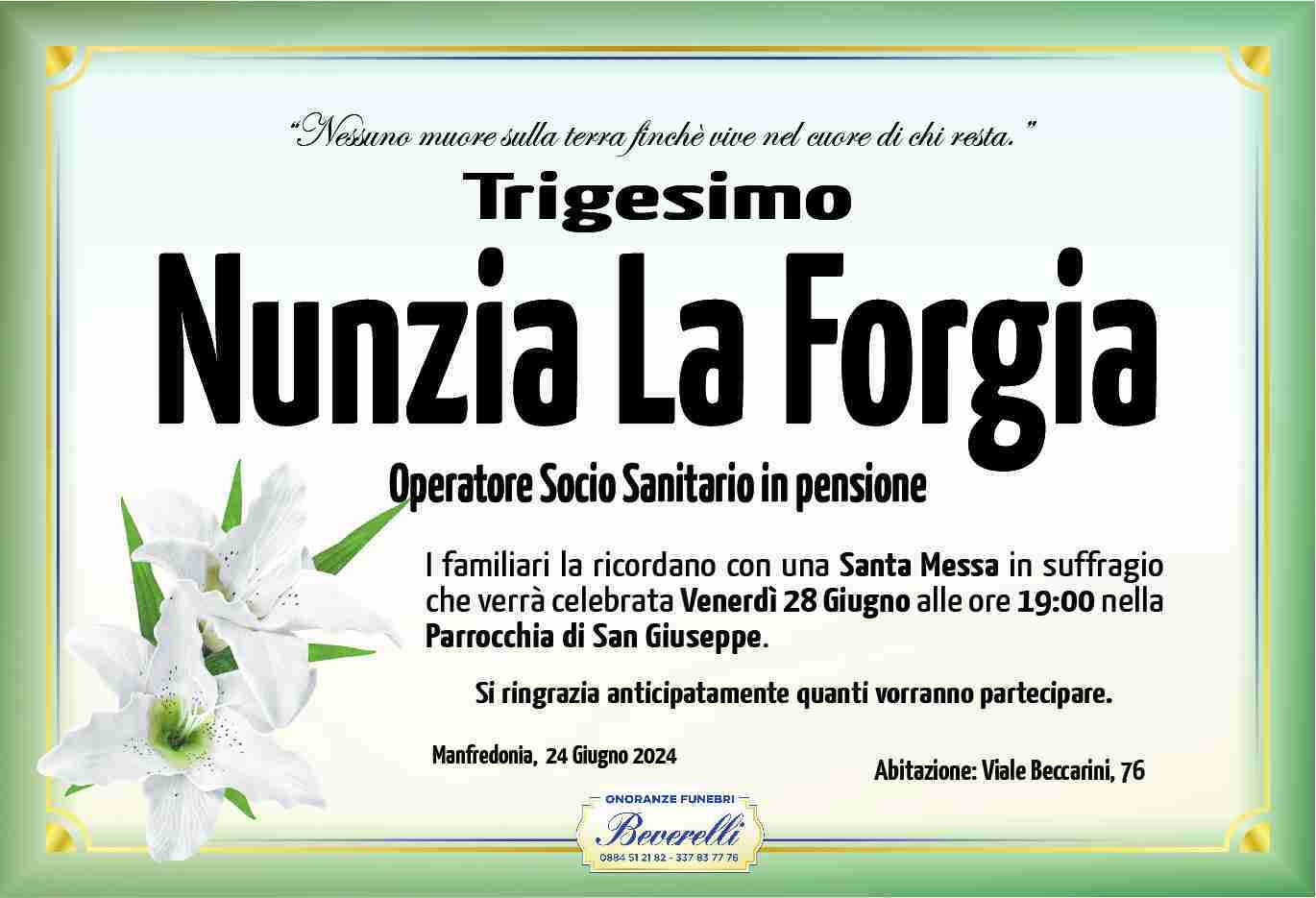 Nunzia La Forgia