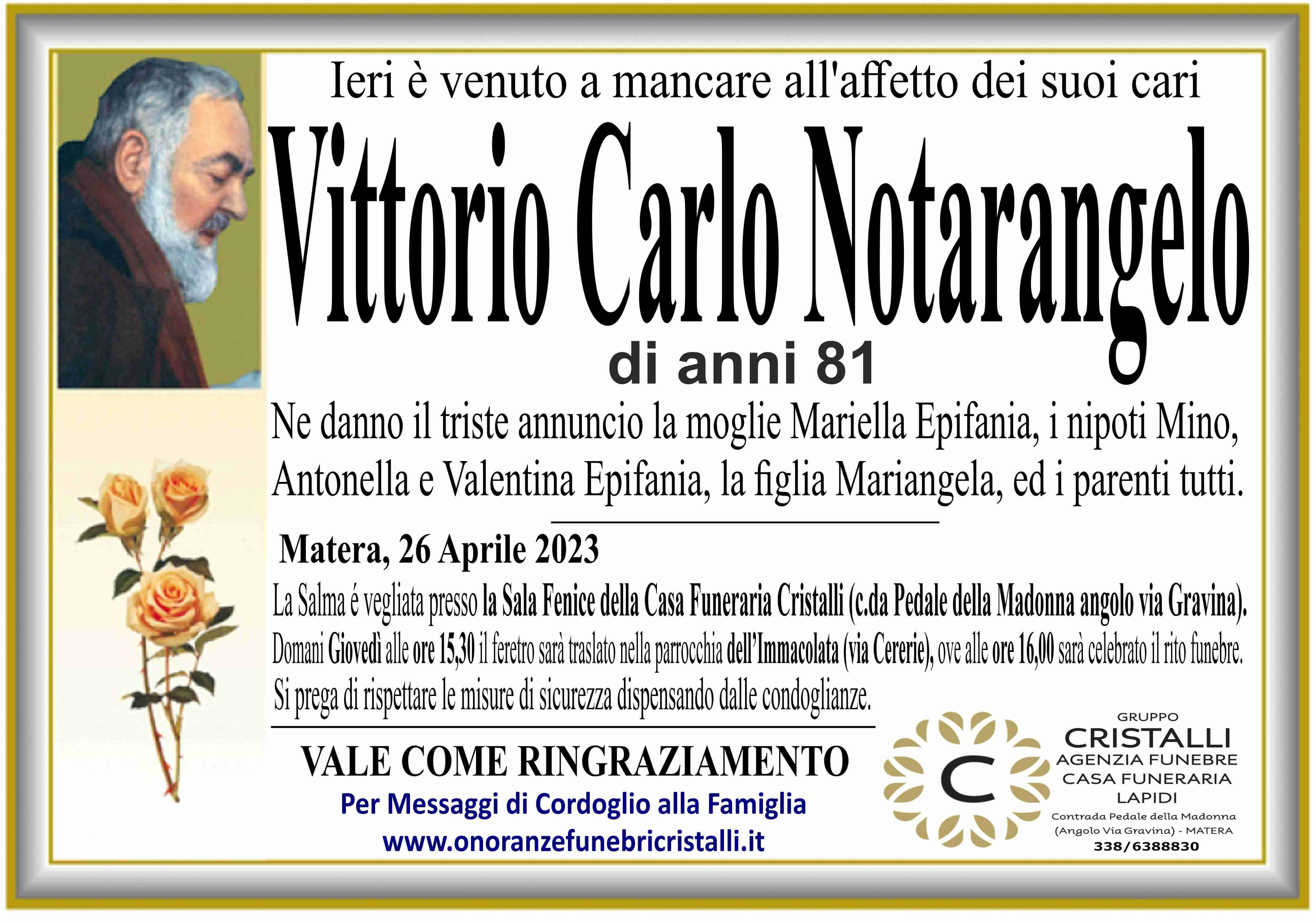Vittorio Carlo Notarangelo