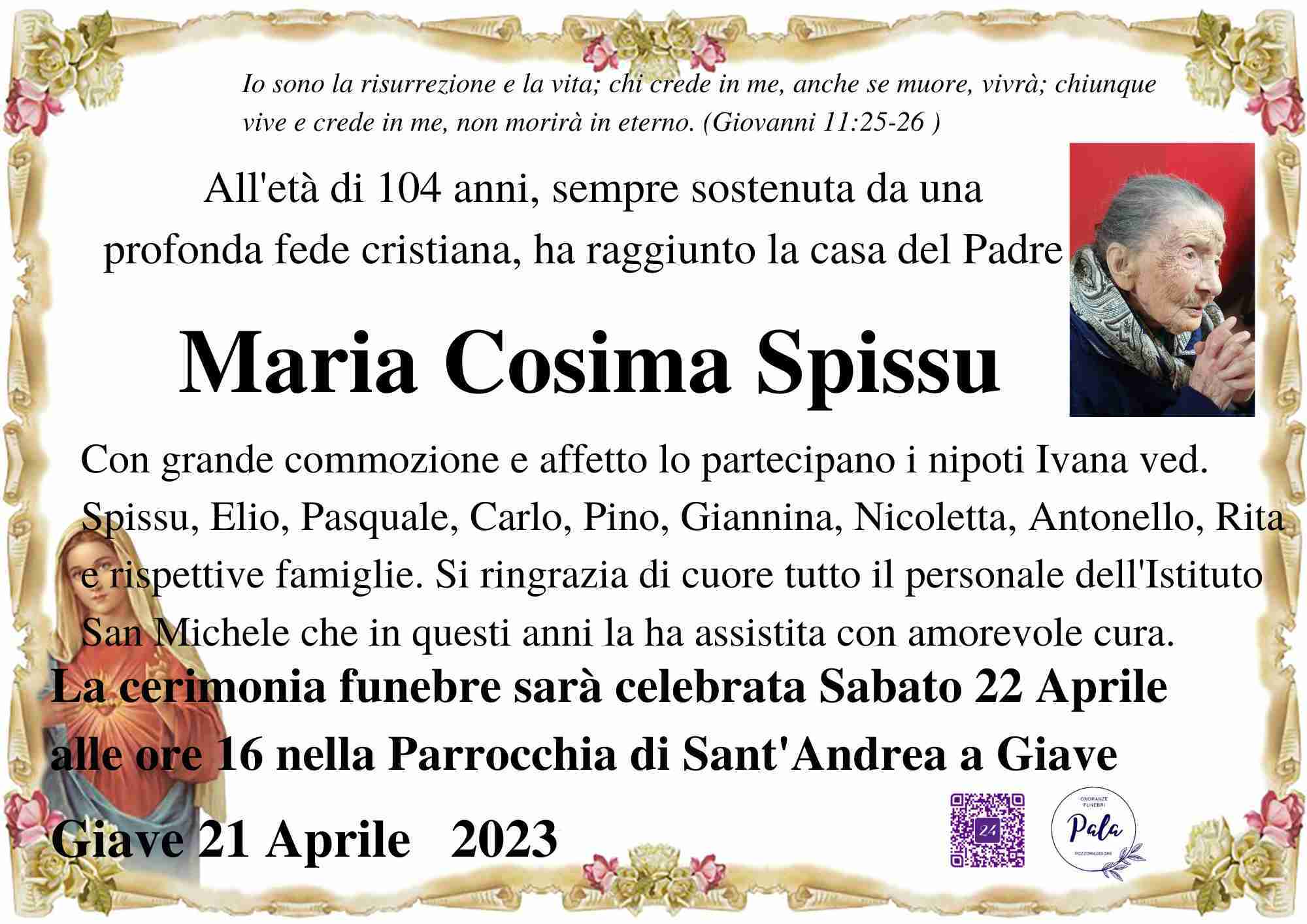 Maria Cosima Spissu