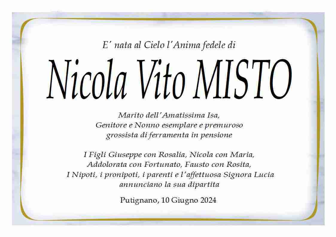 Nicola Vito Misto