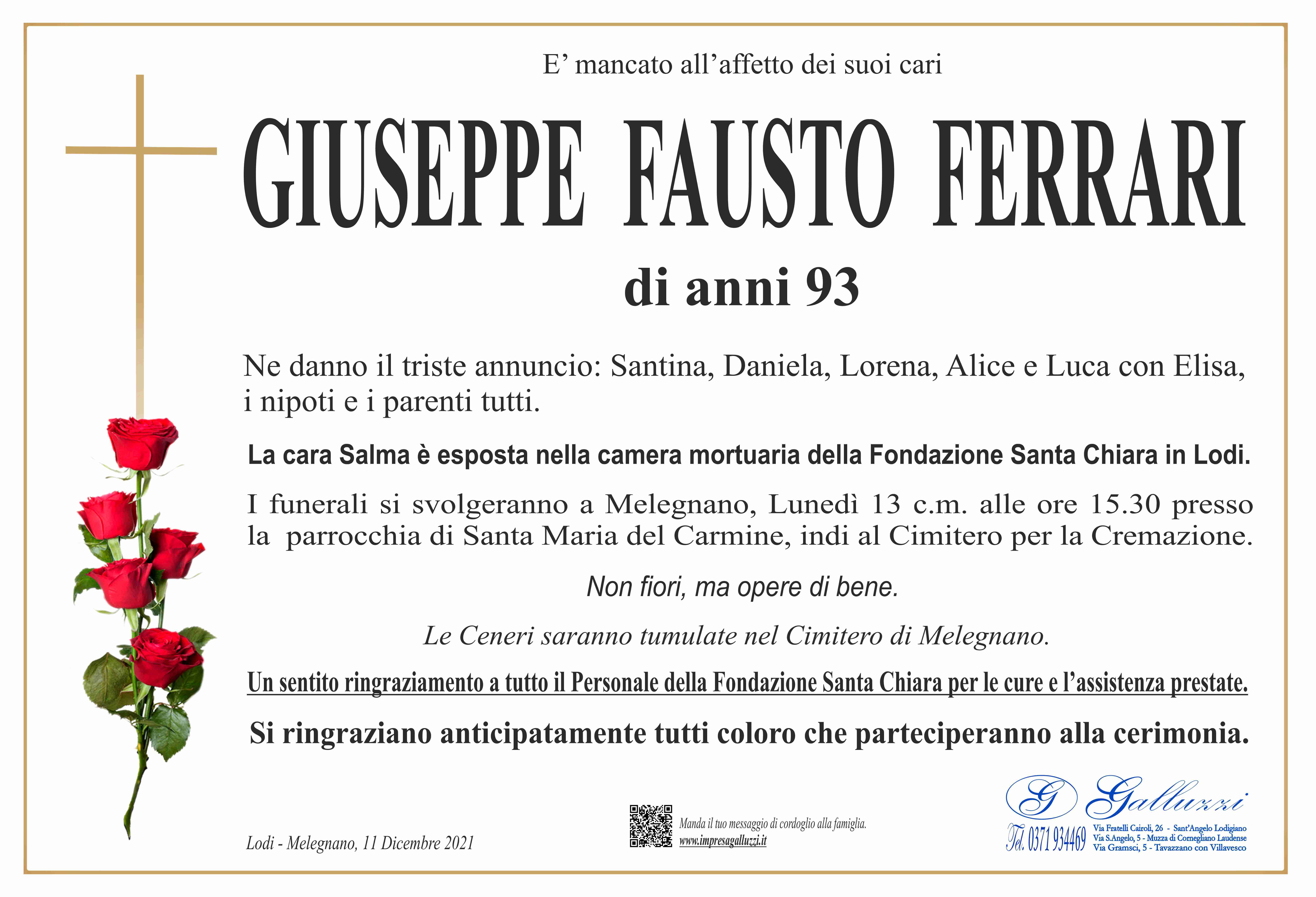 Giuseppe Fausto Ferrari