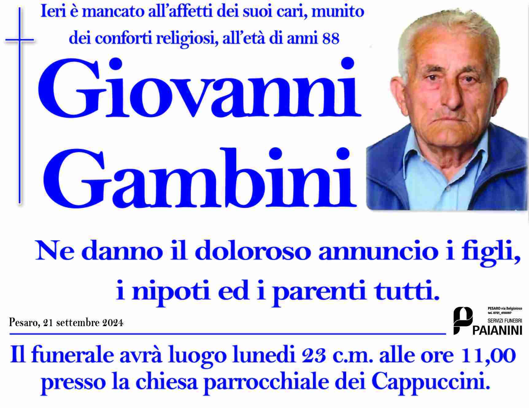 gambini giovanni