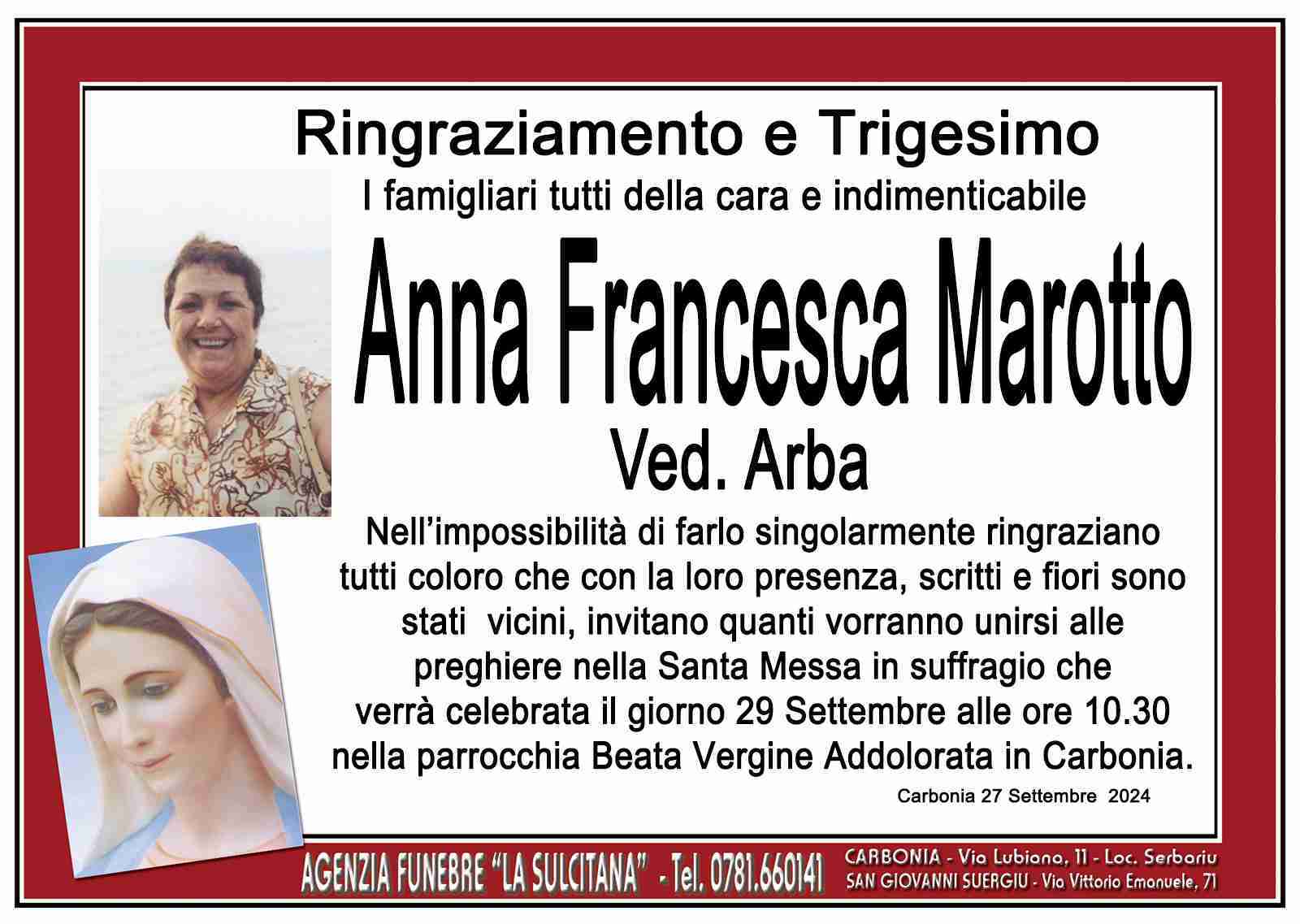 Anna Francesca Marotto