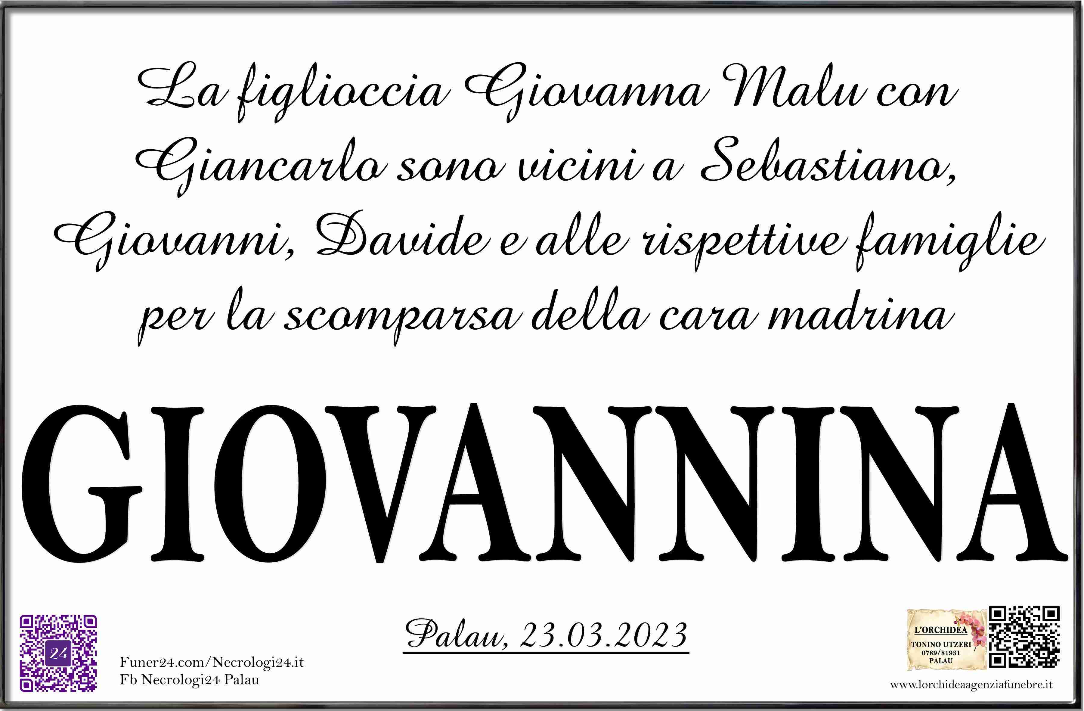 Giovannina Pisciottu