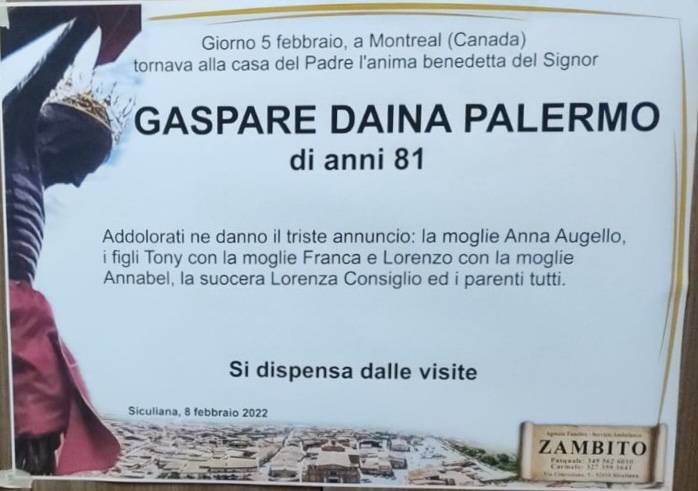 Gaspare Daina Palermo