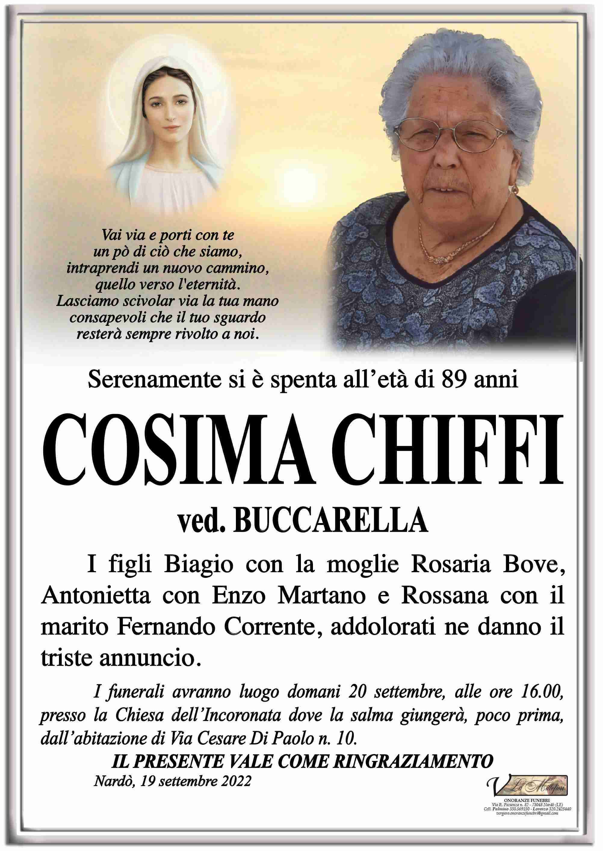 Cosima Chiffi