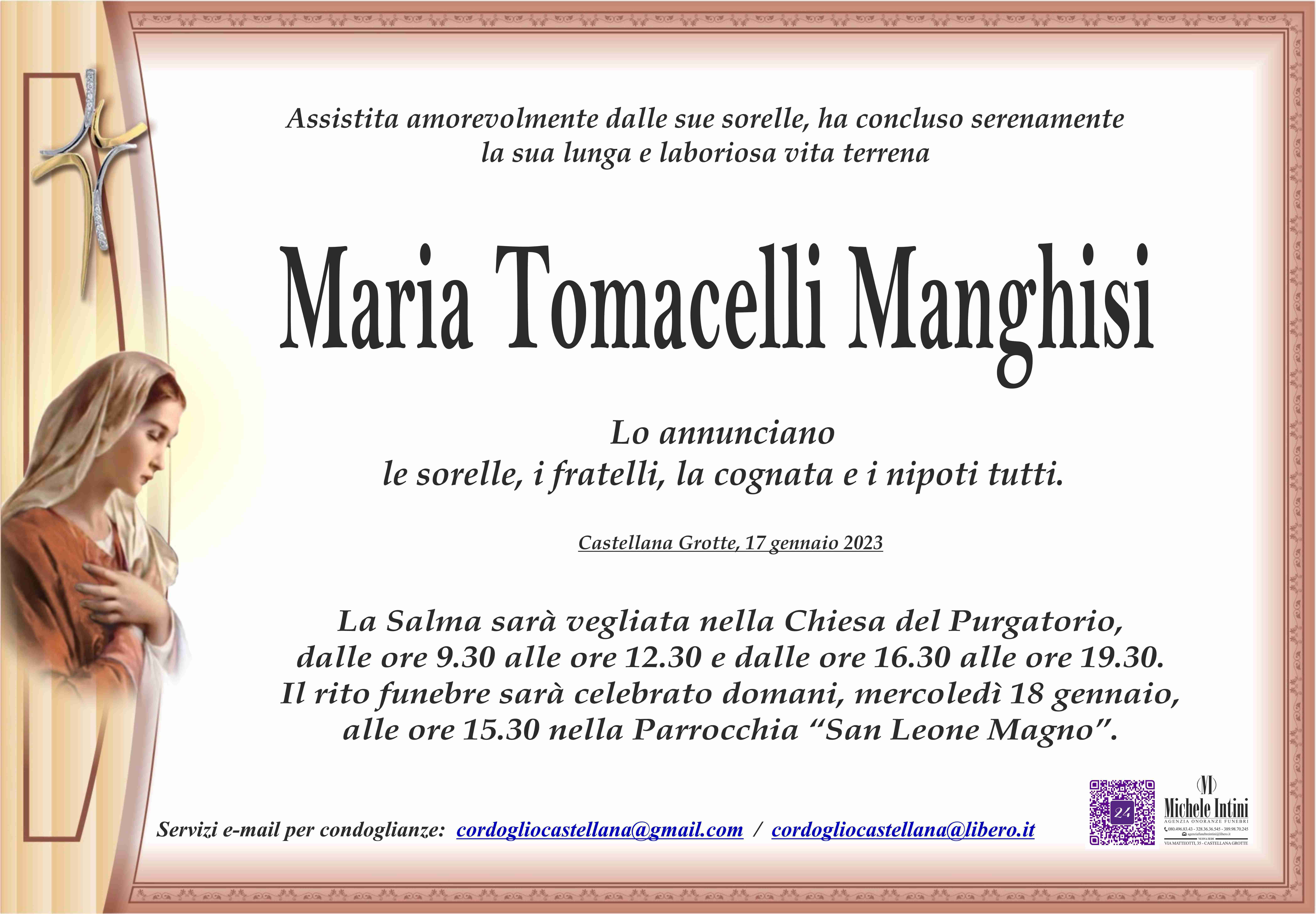Maria Tomacelli Manghisi