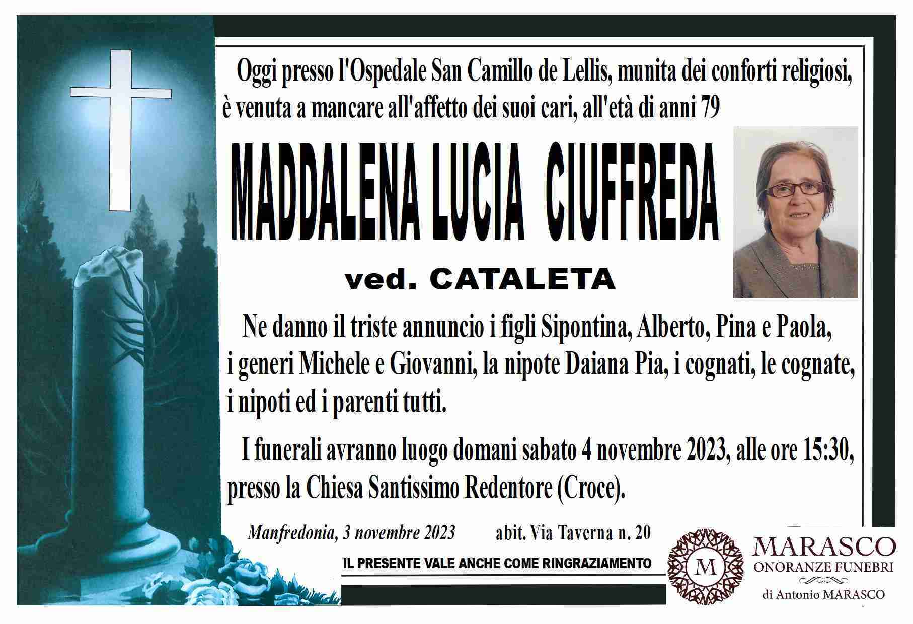 Maddalena Lucia Ciuffreda