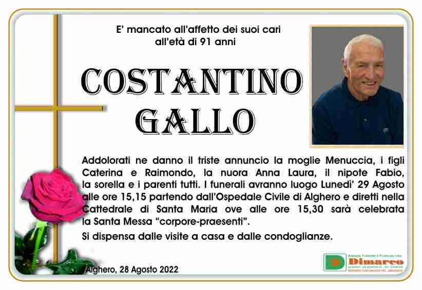 Costantino Gallo