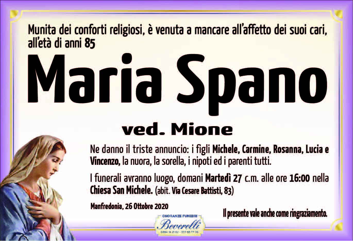 Maria  Spano