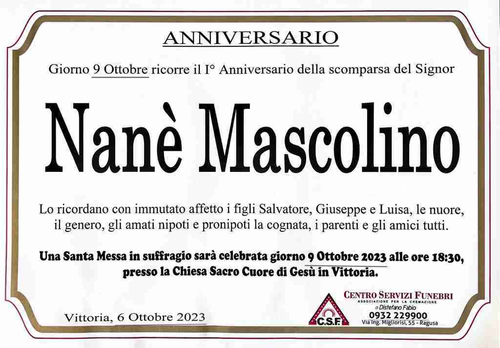 Nanè Mascolino