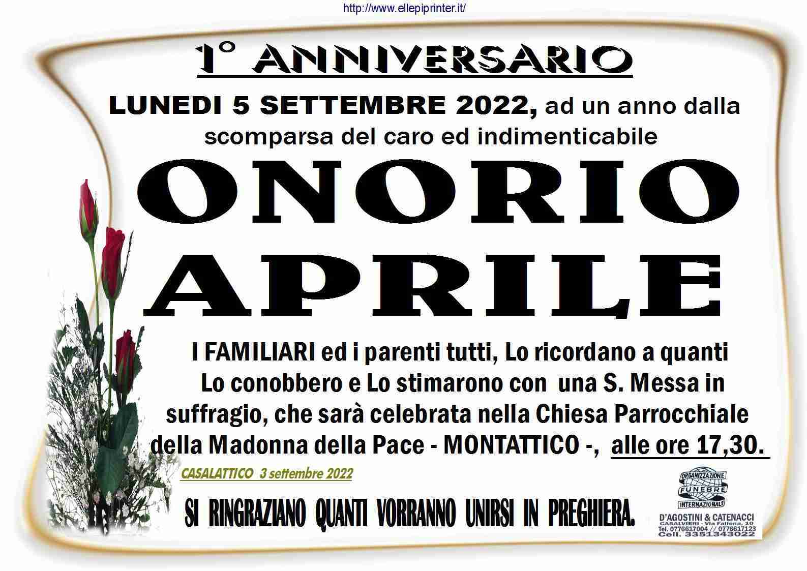 Onorio Aprile