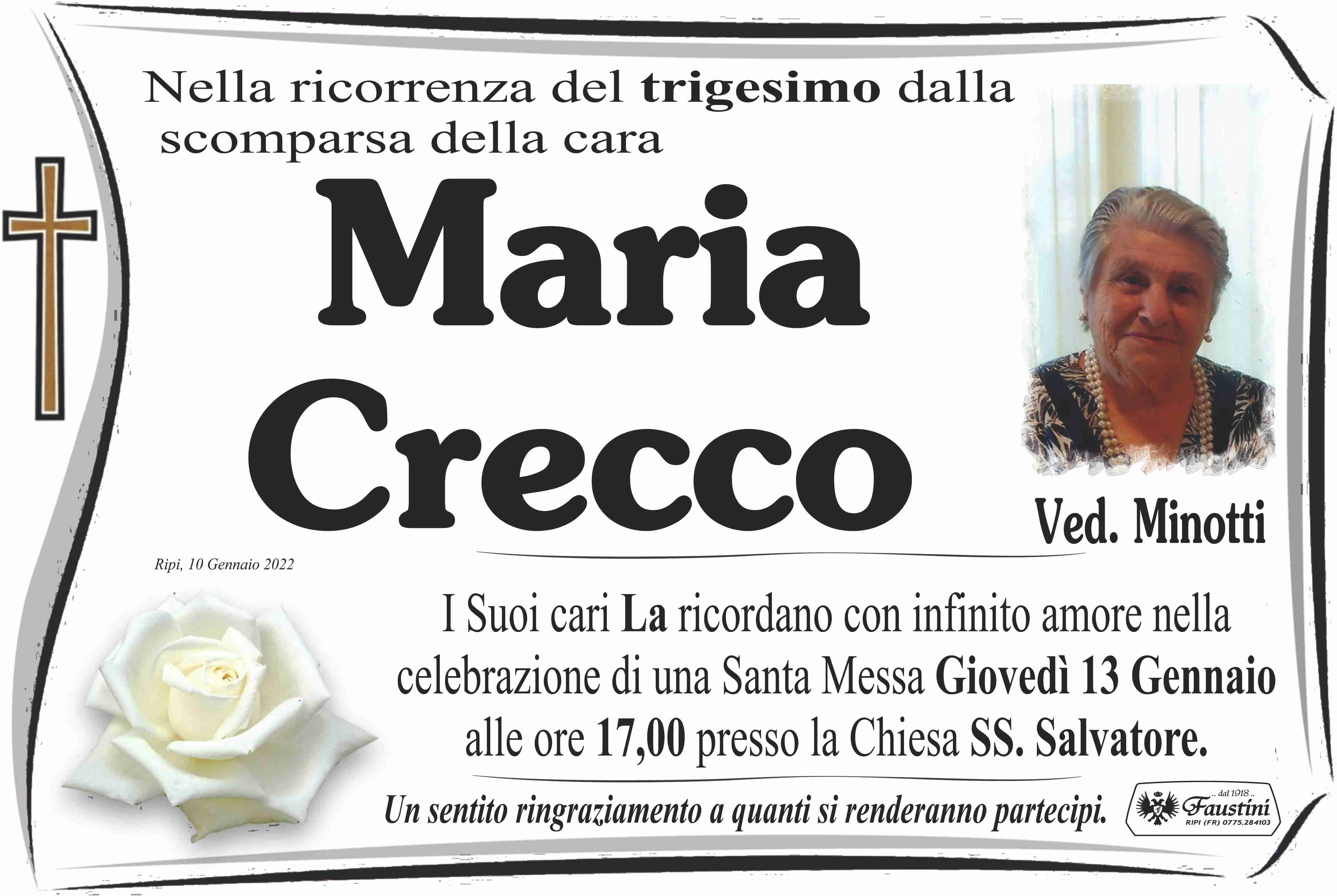 Maria Crecco