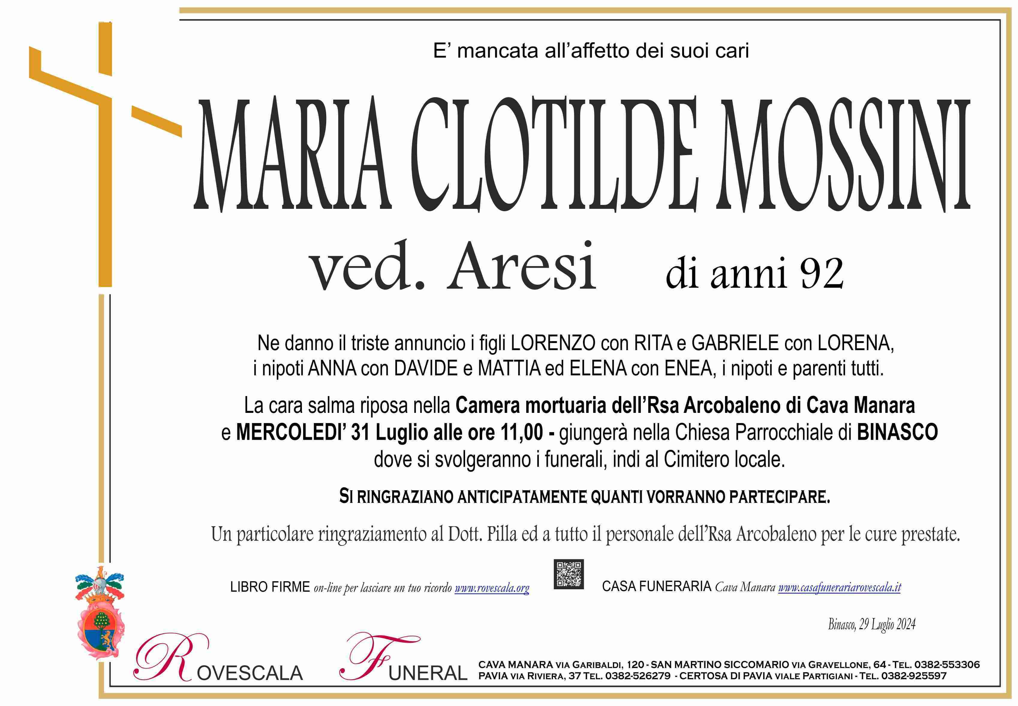 Maria Clotilde Mossini