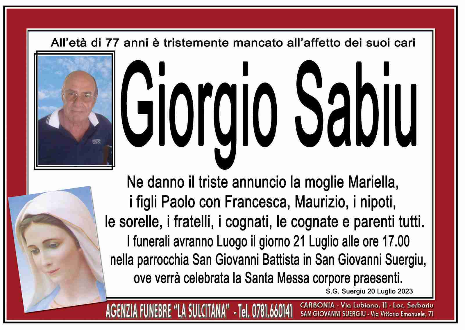 Giorgio Sabiu