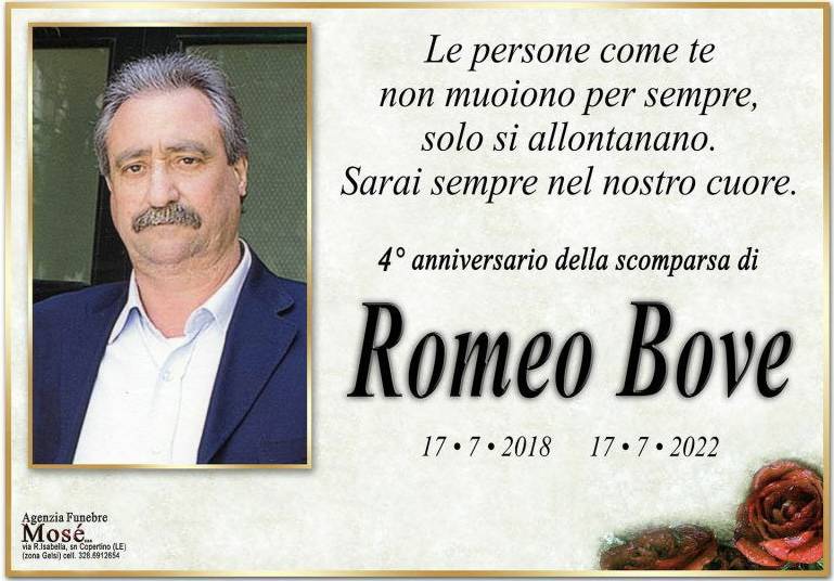 Romeo Bove