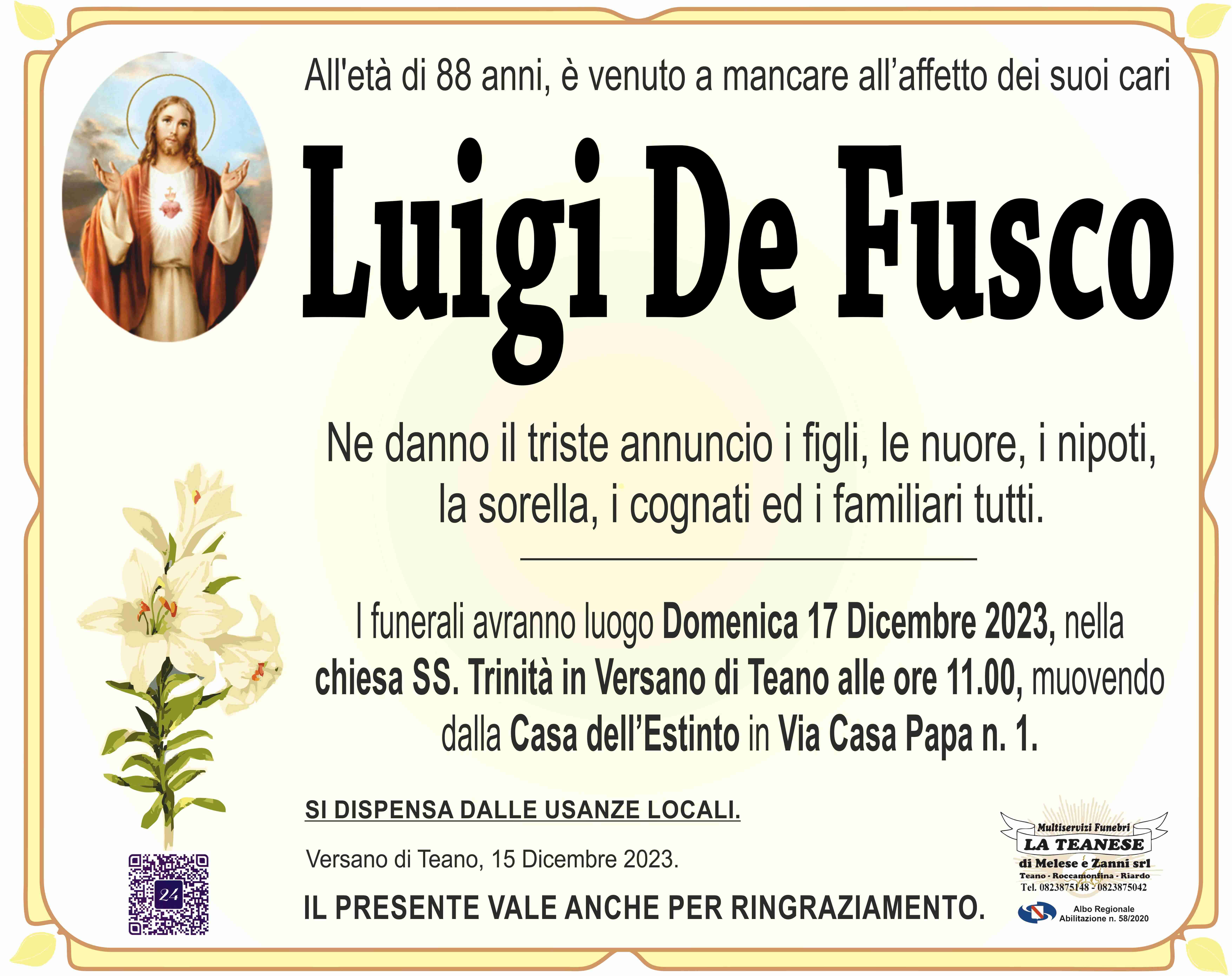Luigi De Fusco