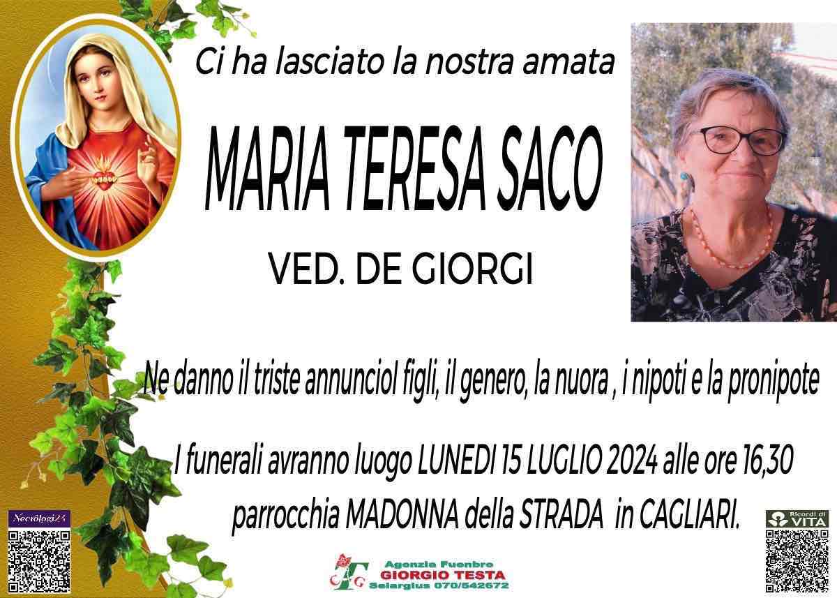 Saco Maria Teresa