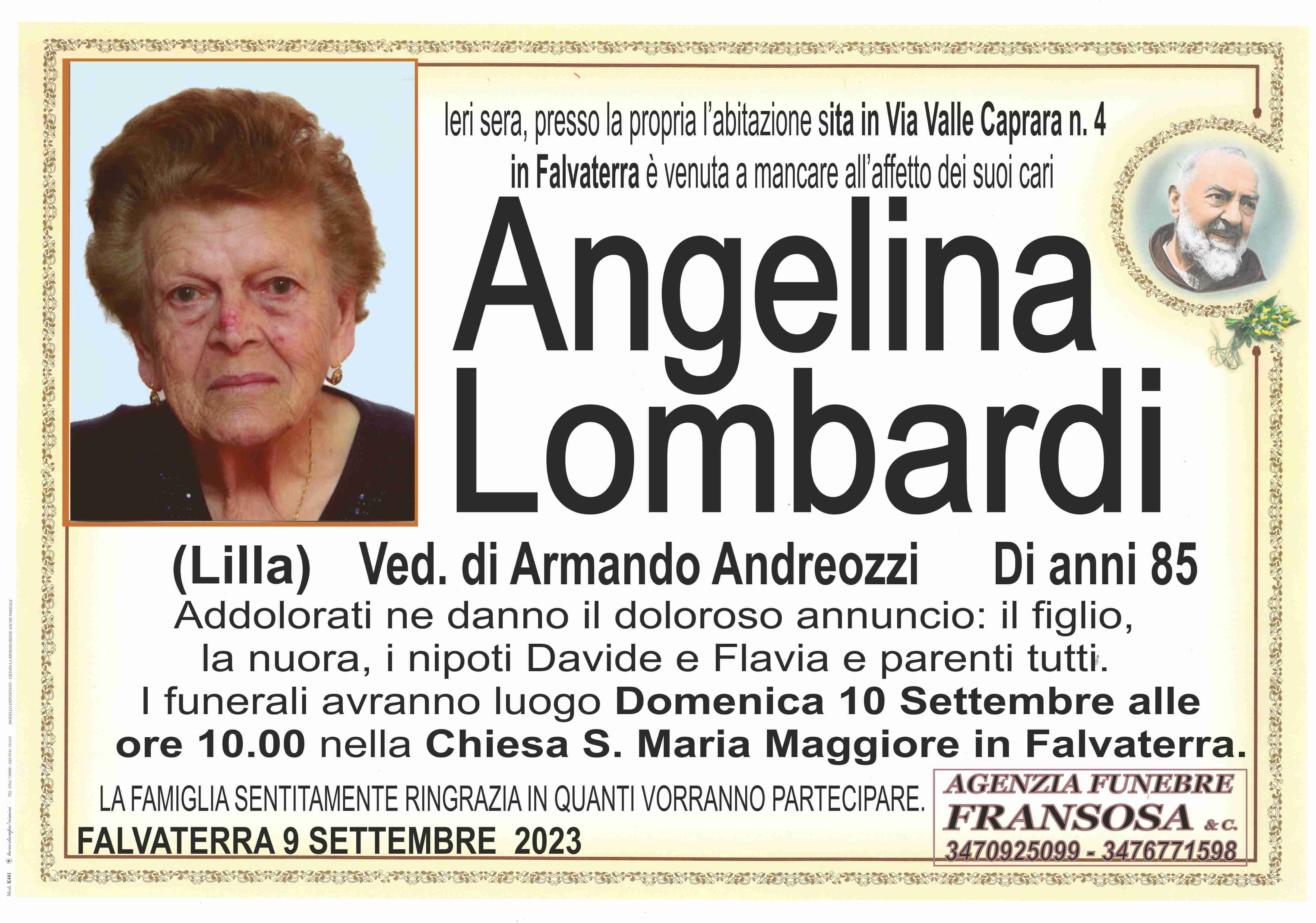 Angelina Lombardi