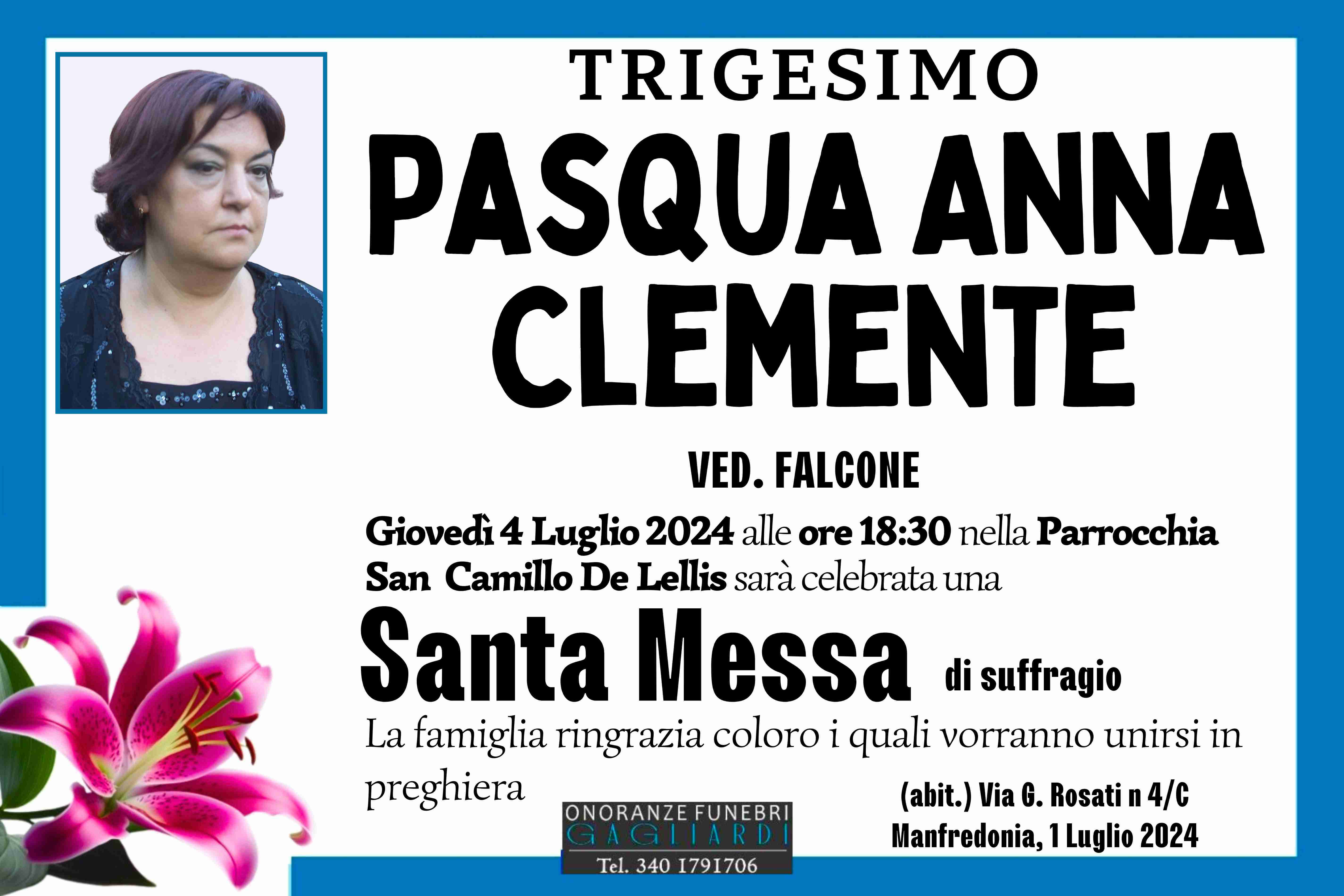 Pasqua Anna Clemente