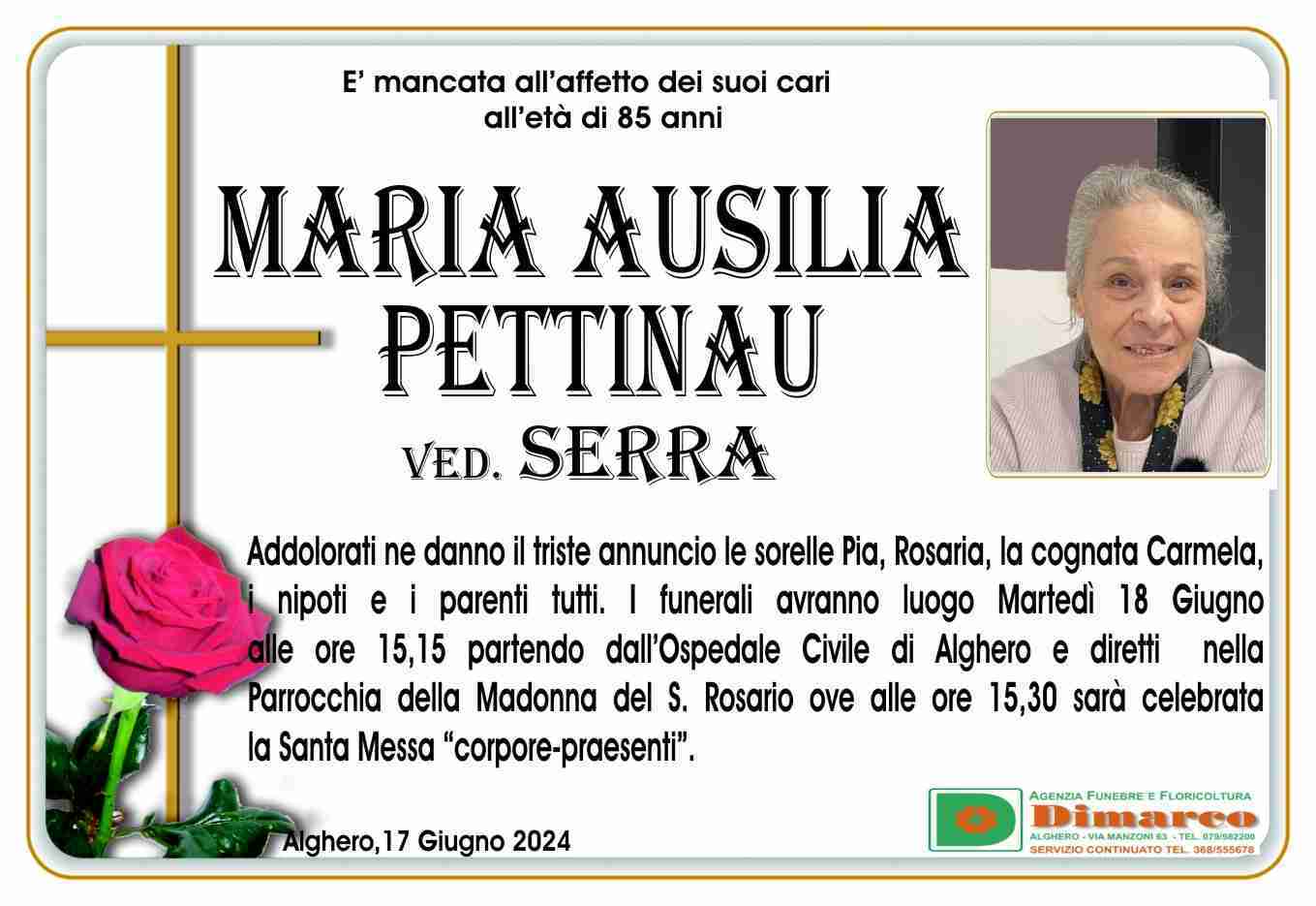 Maria Ausilia Pettinau ved. Serra