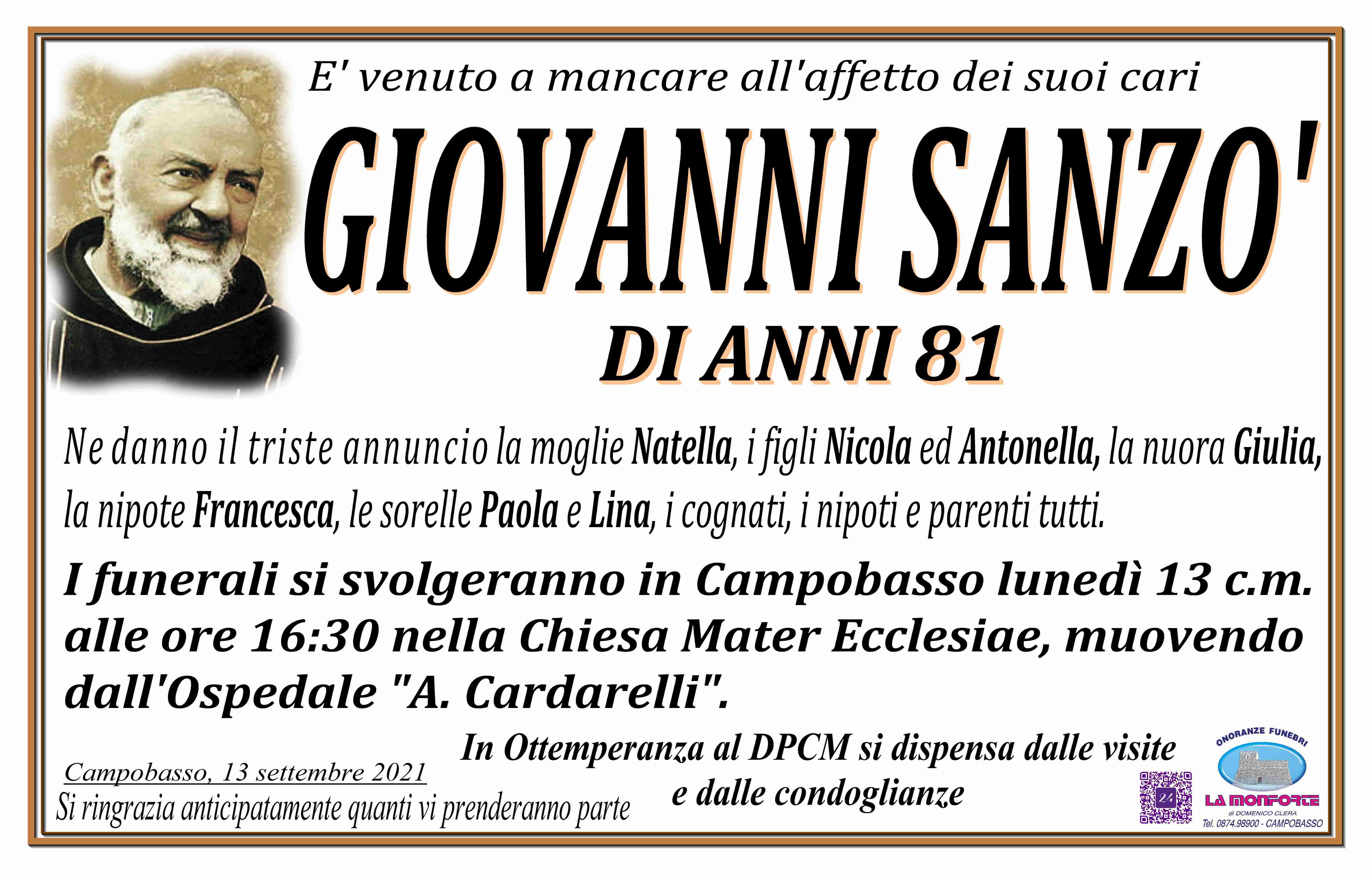 Giovanni Sanzo'