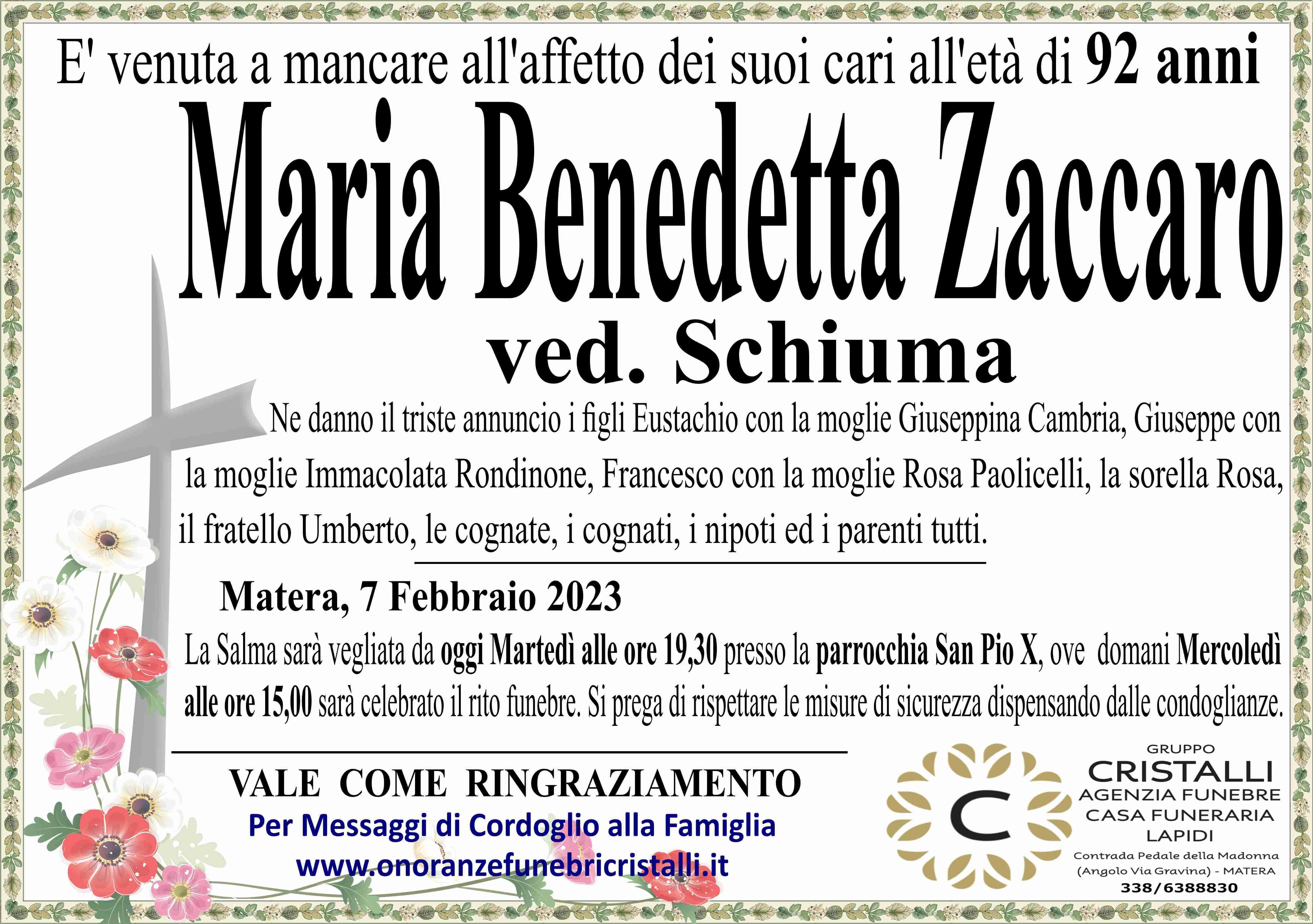 Maria Benedetta Zaccaro