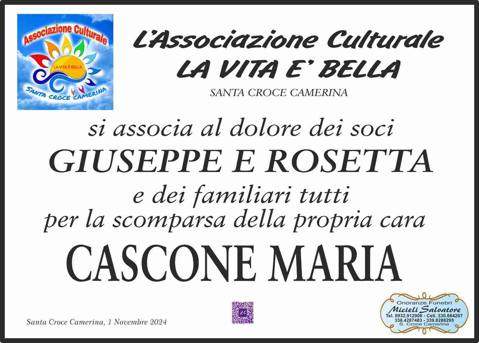 Maria Cascone