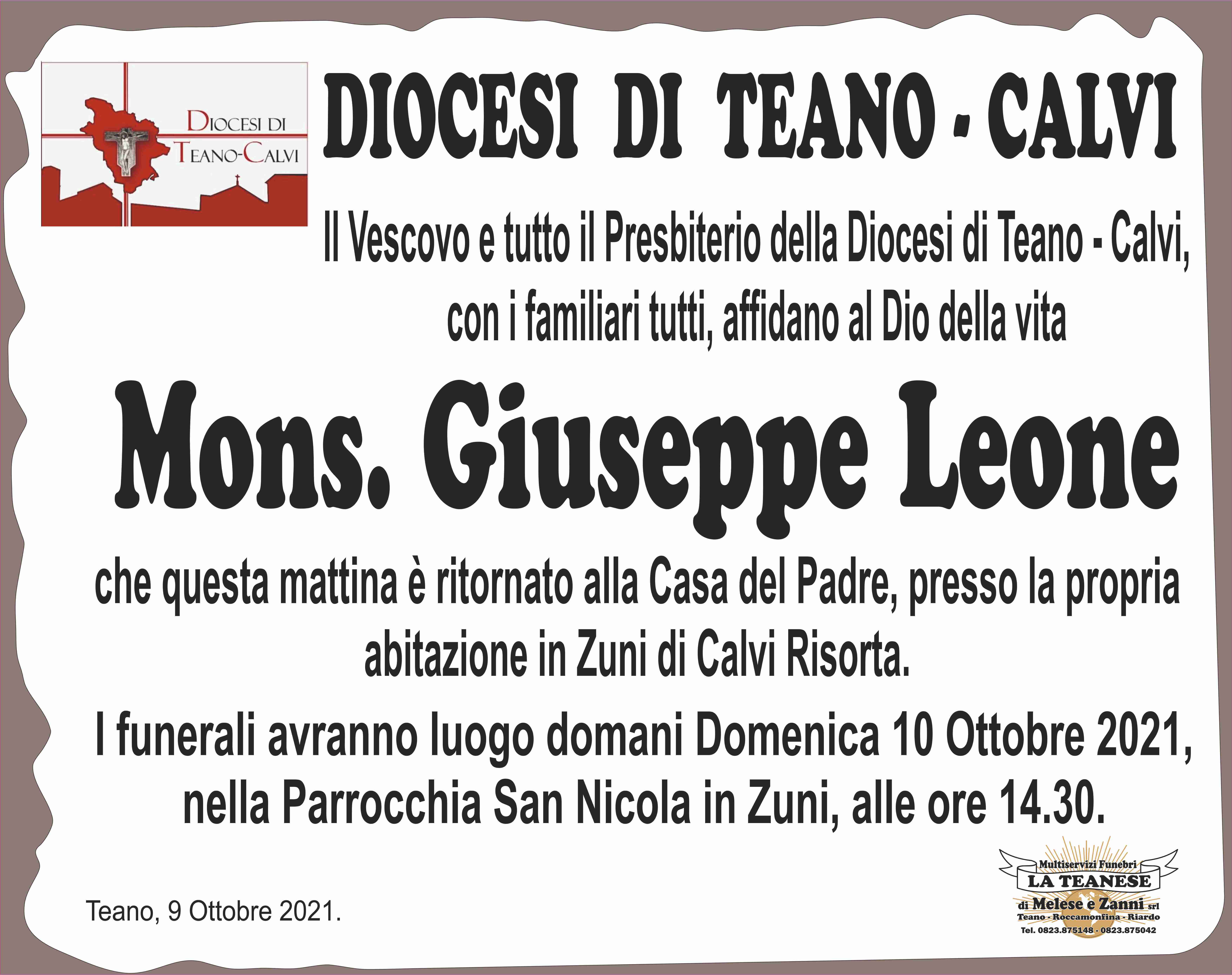 Mons. Giuseppe Leone