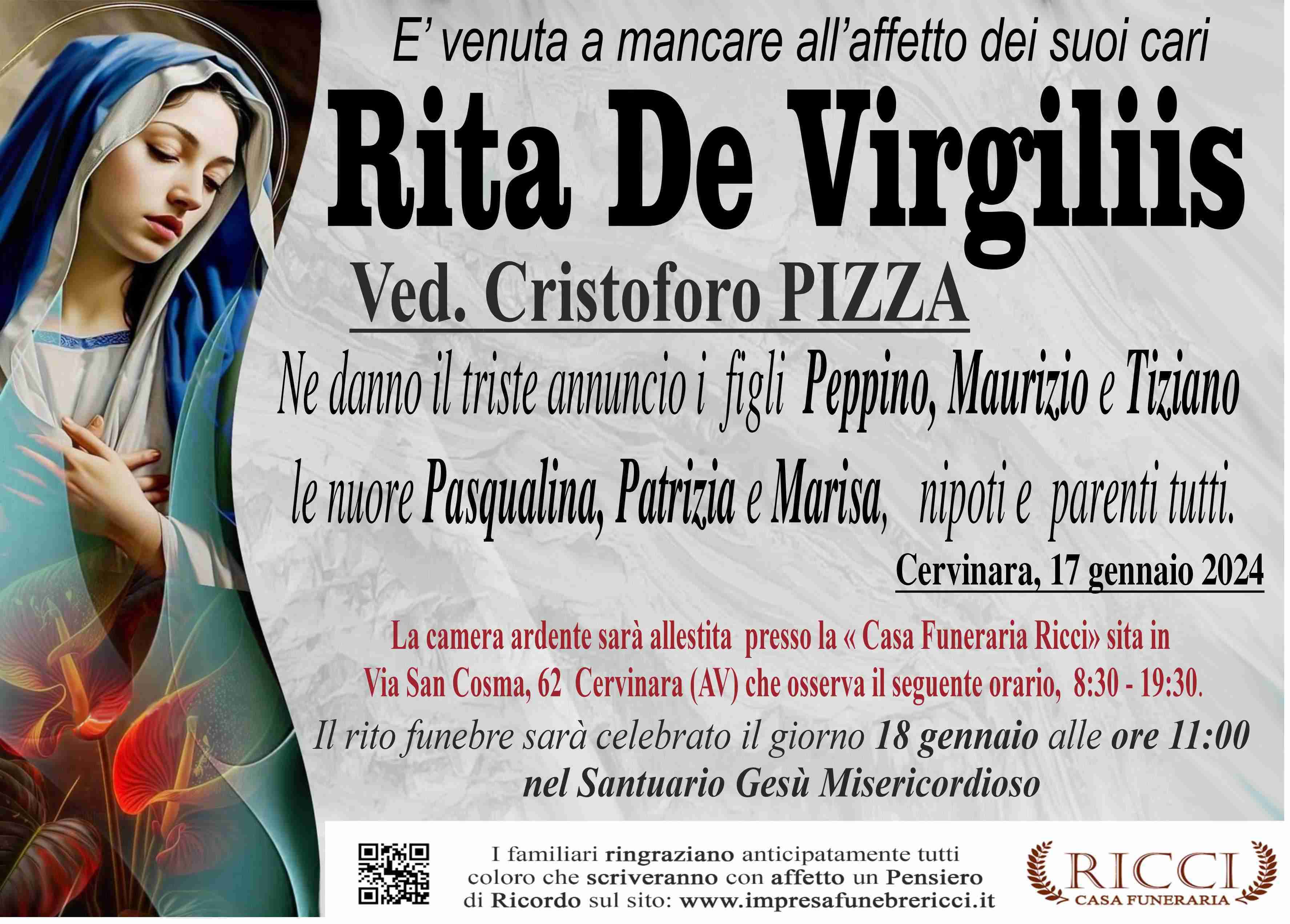 Letizia DE Virgiliis ( Rita )