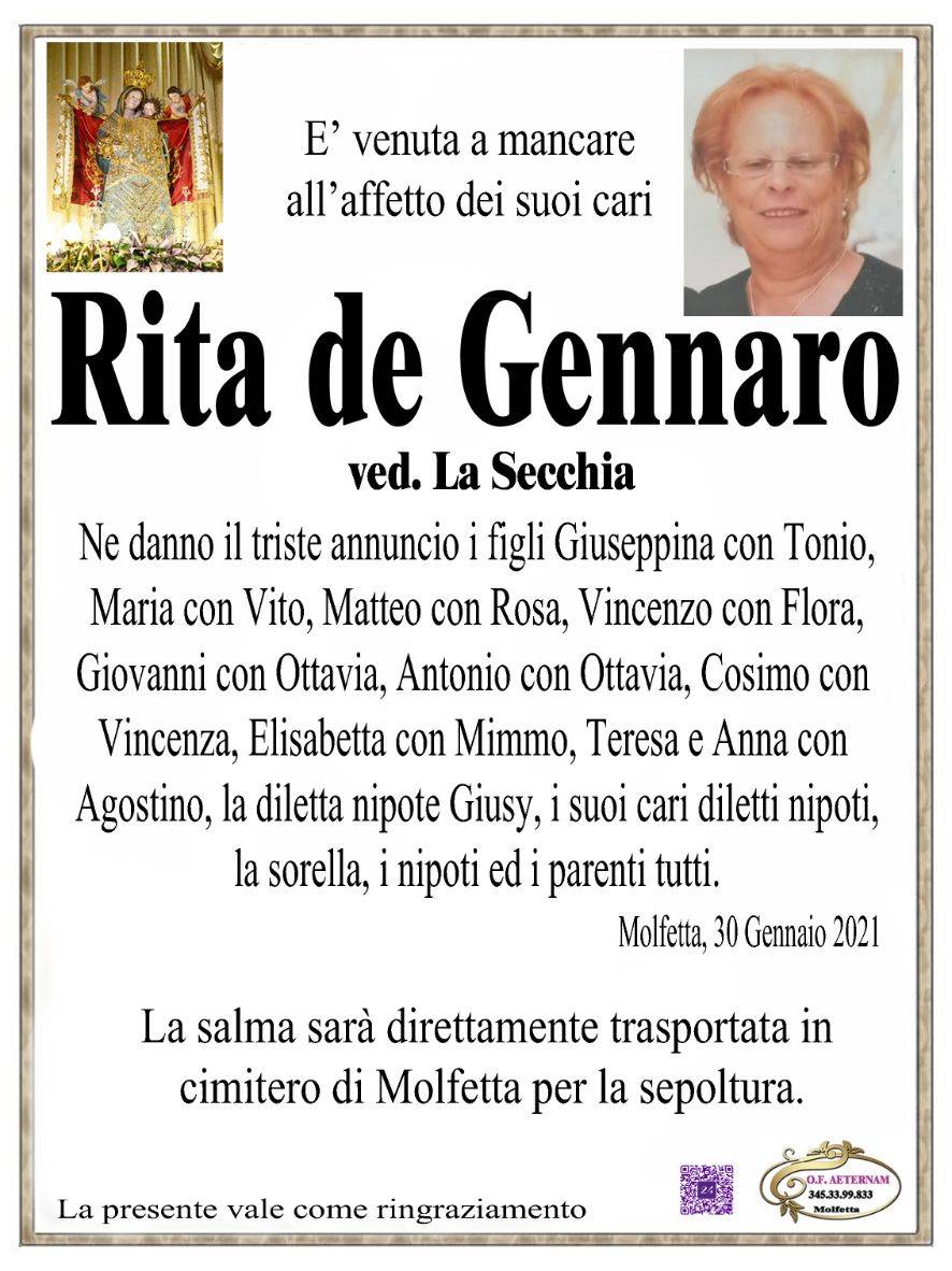 Rita De Gennaro