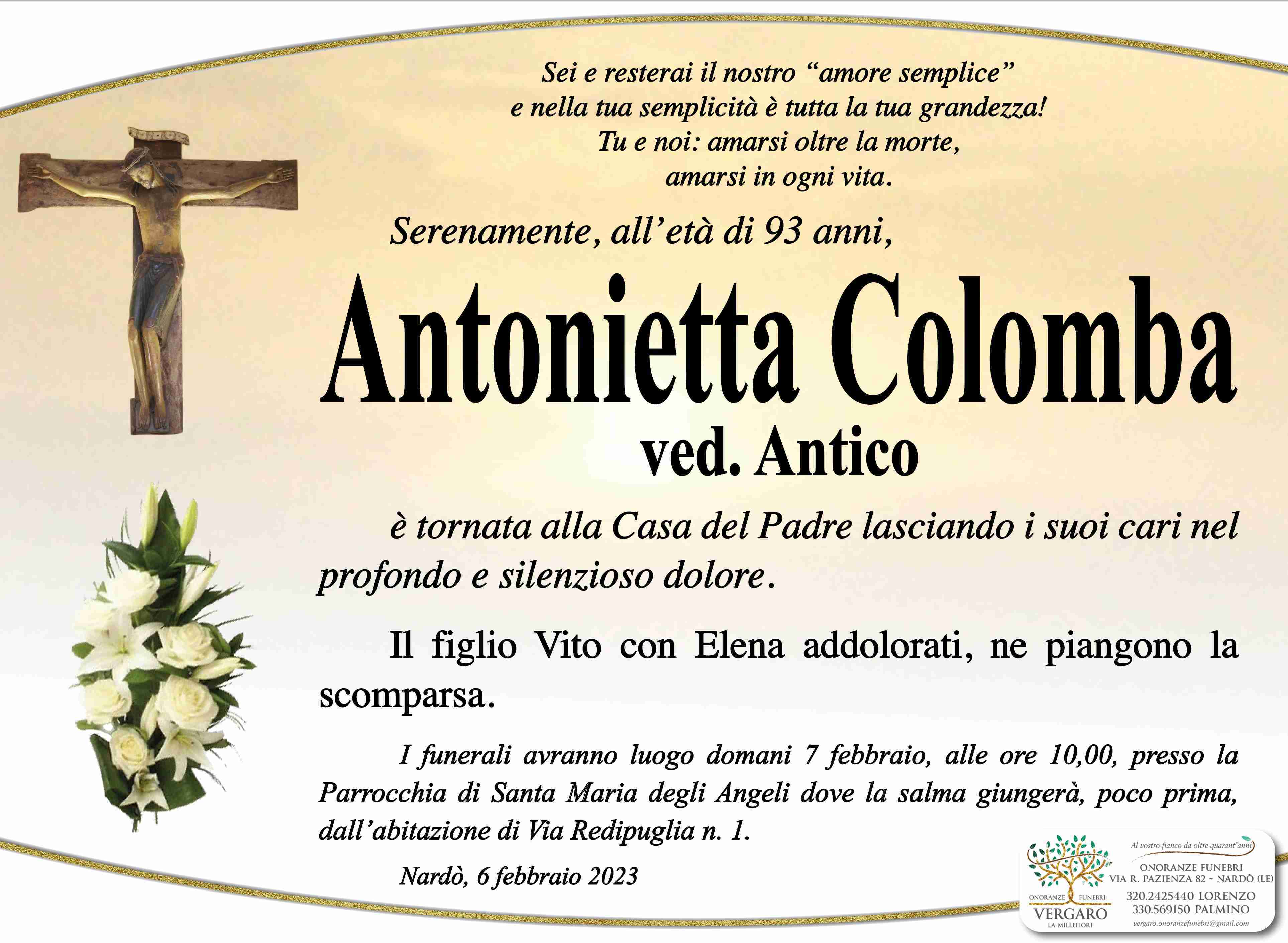 Antonietta Colomba