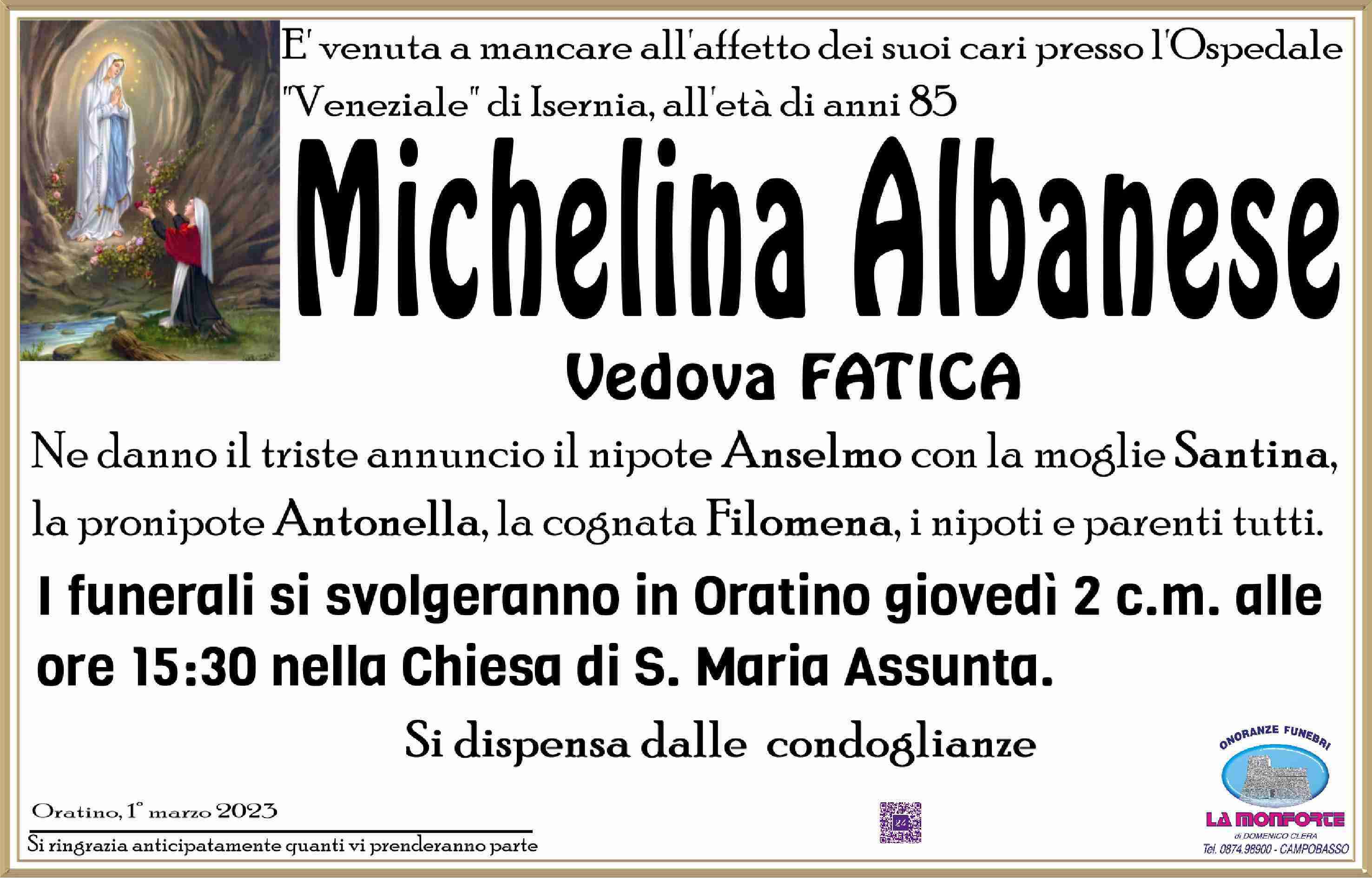 Michelina Albanese