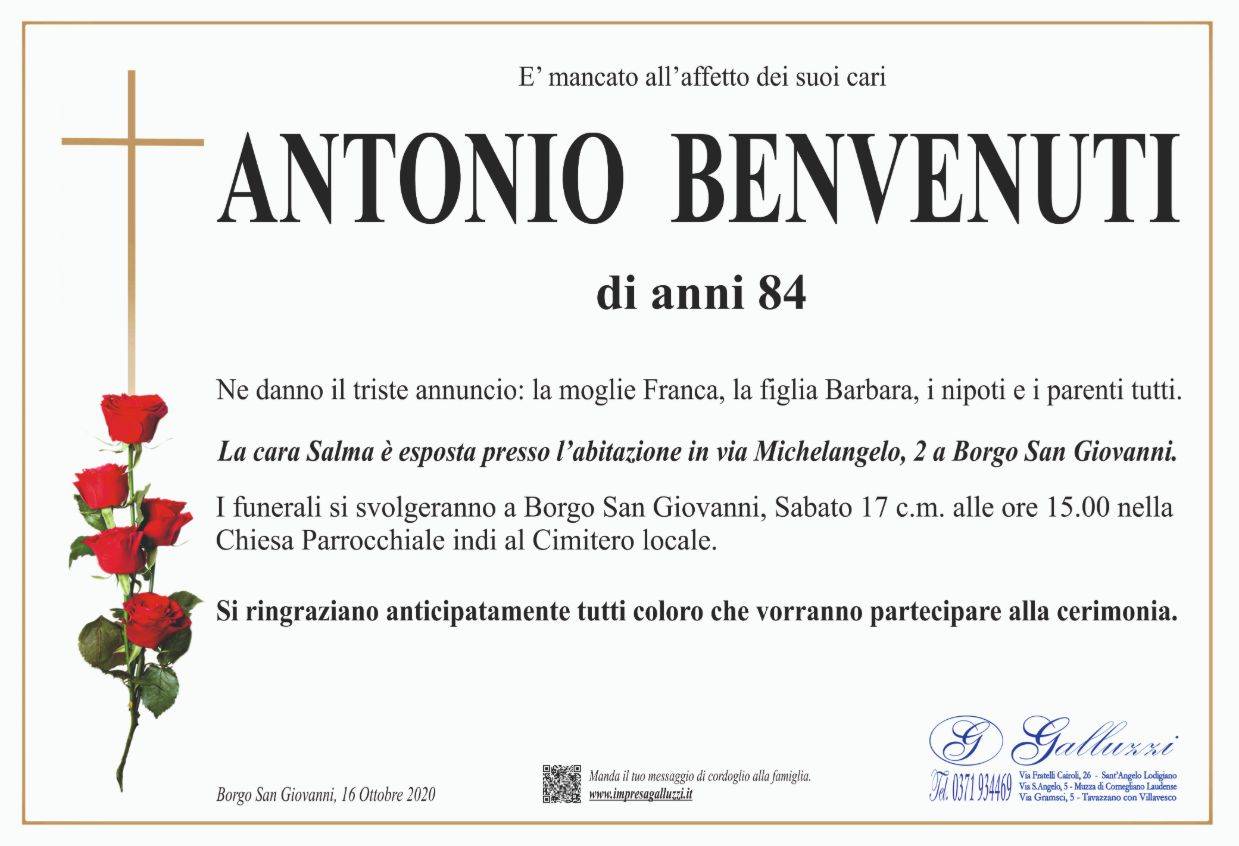 Antonio Benvenuti