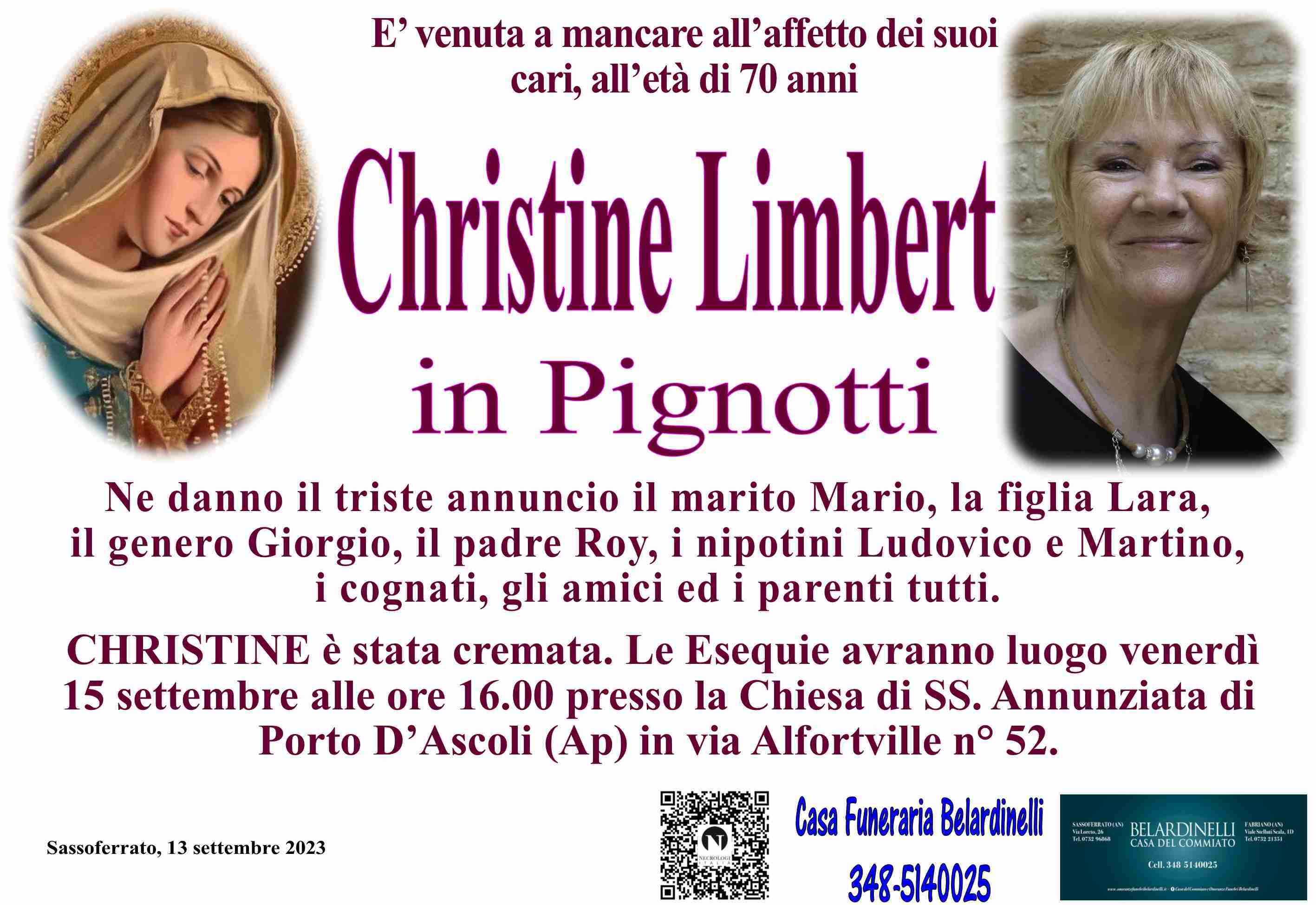 Christine Limbert