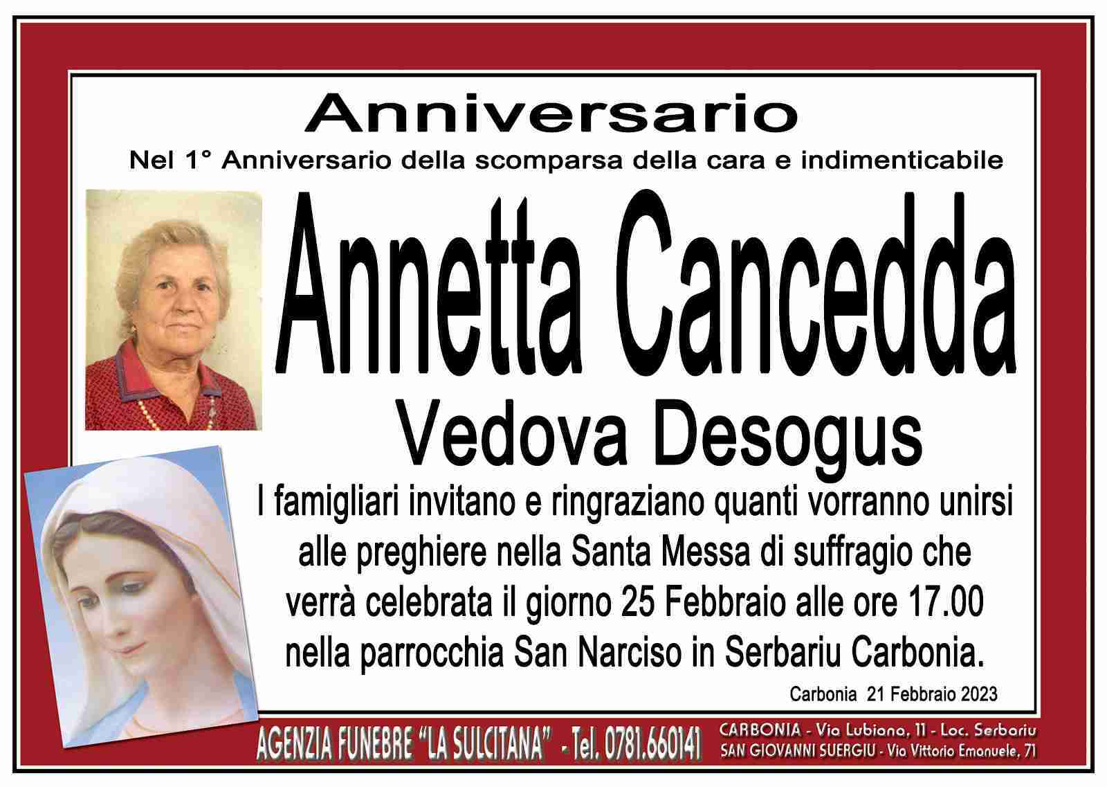 Annetta Cancedda