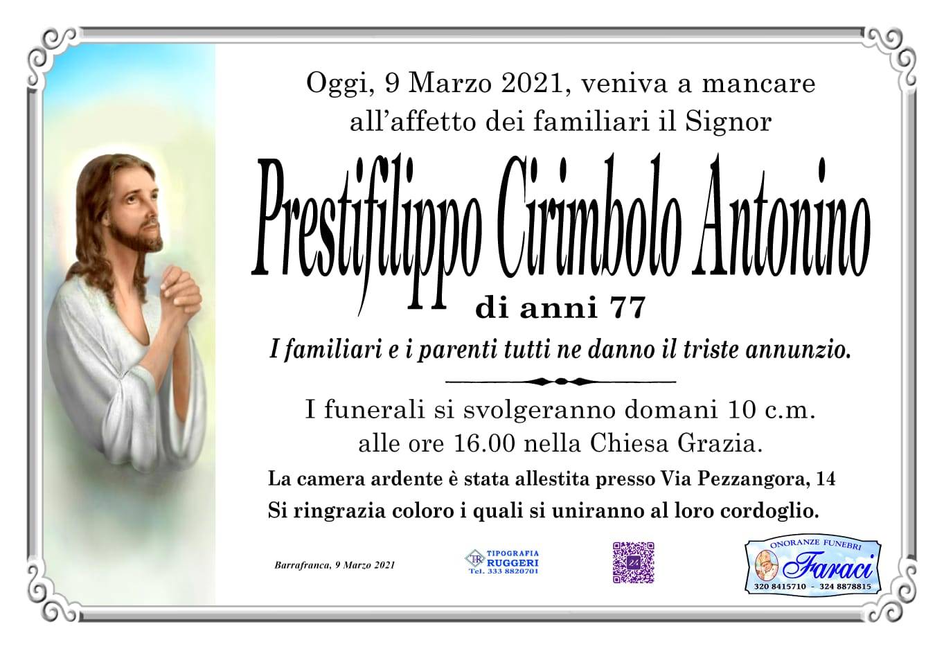 Antonino Prestifilippo Cirimbolo