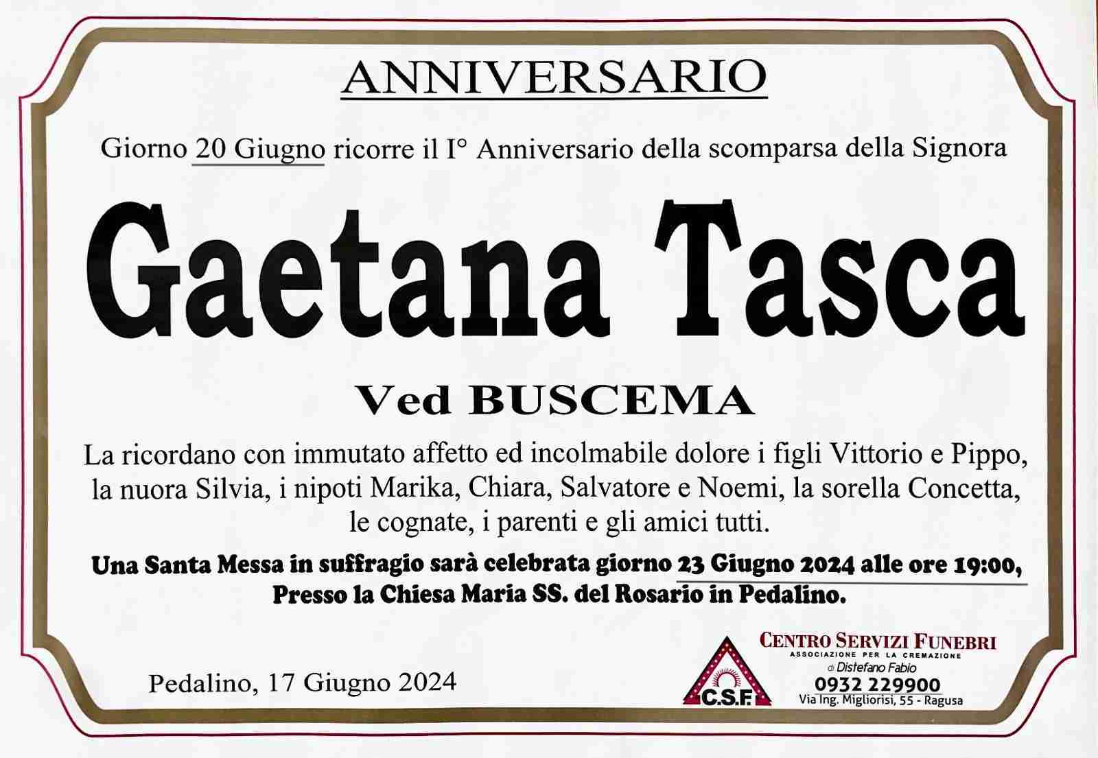 Gaetana Tasca