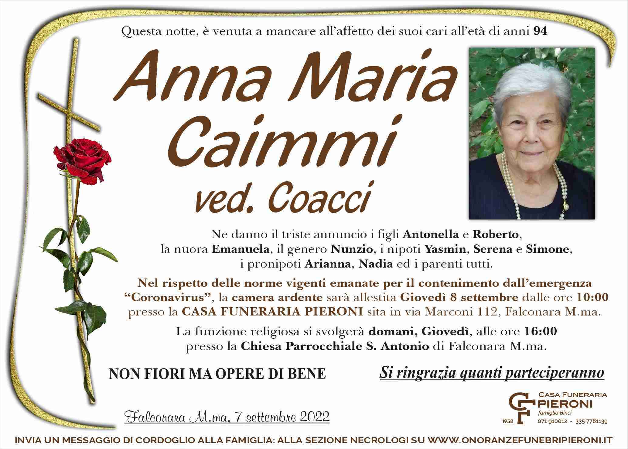 Anna Maria Caimmi