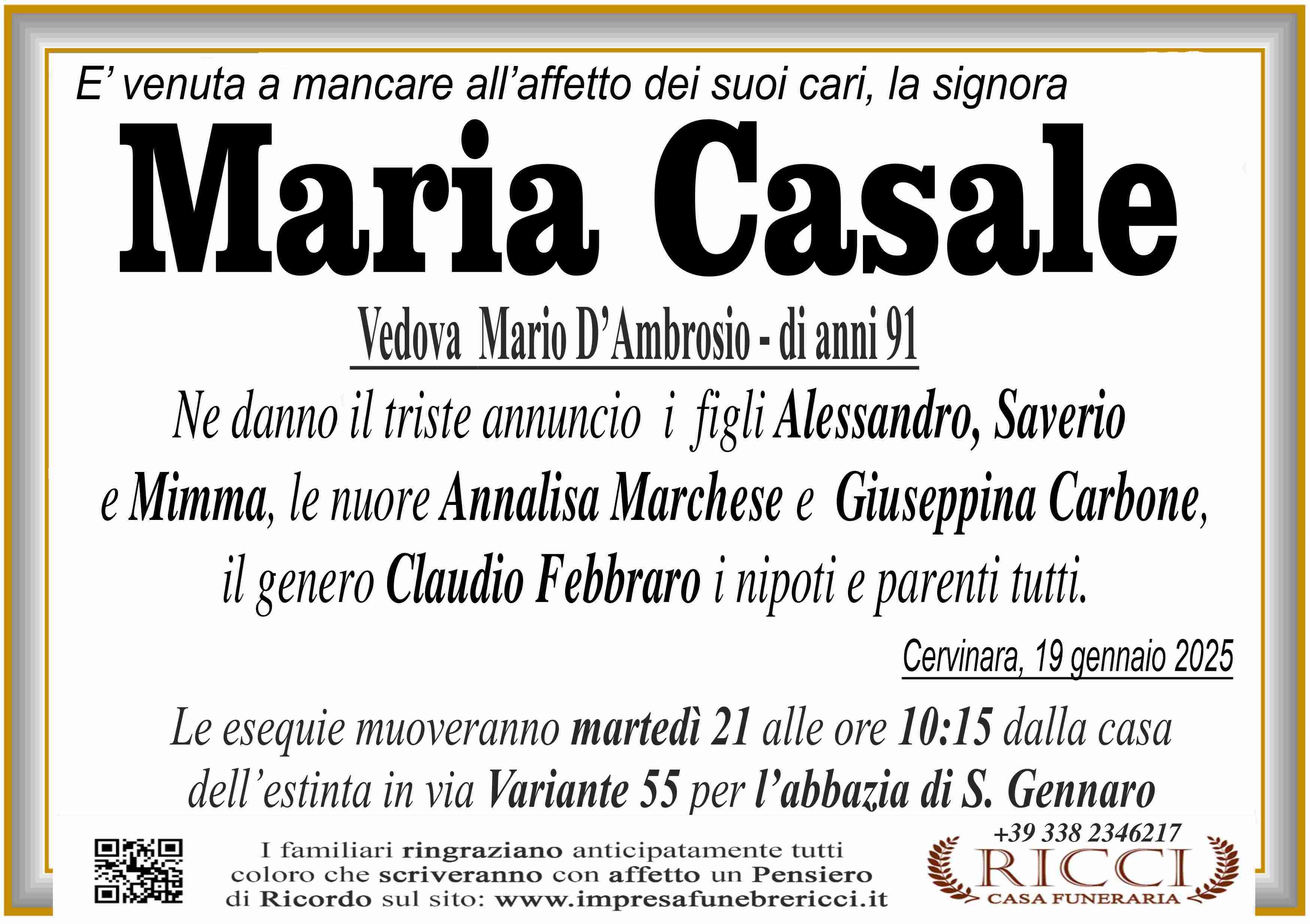 Maria Casale