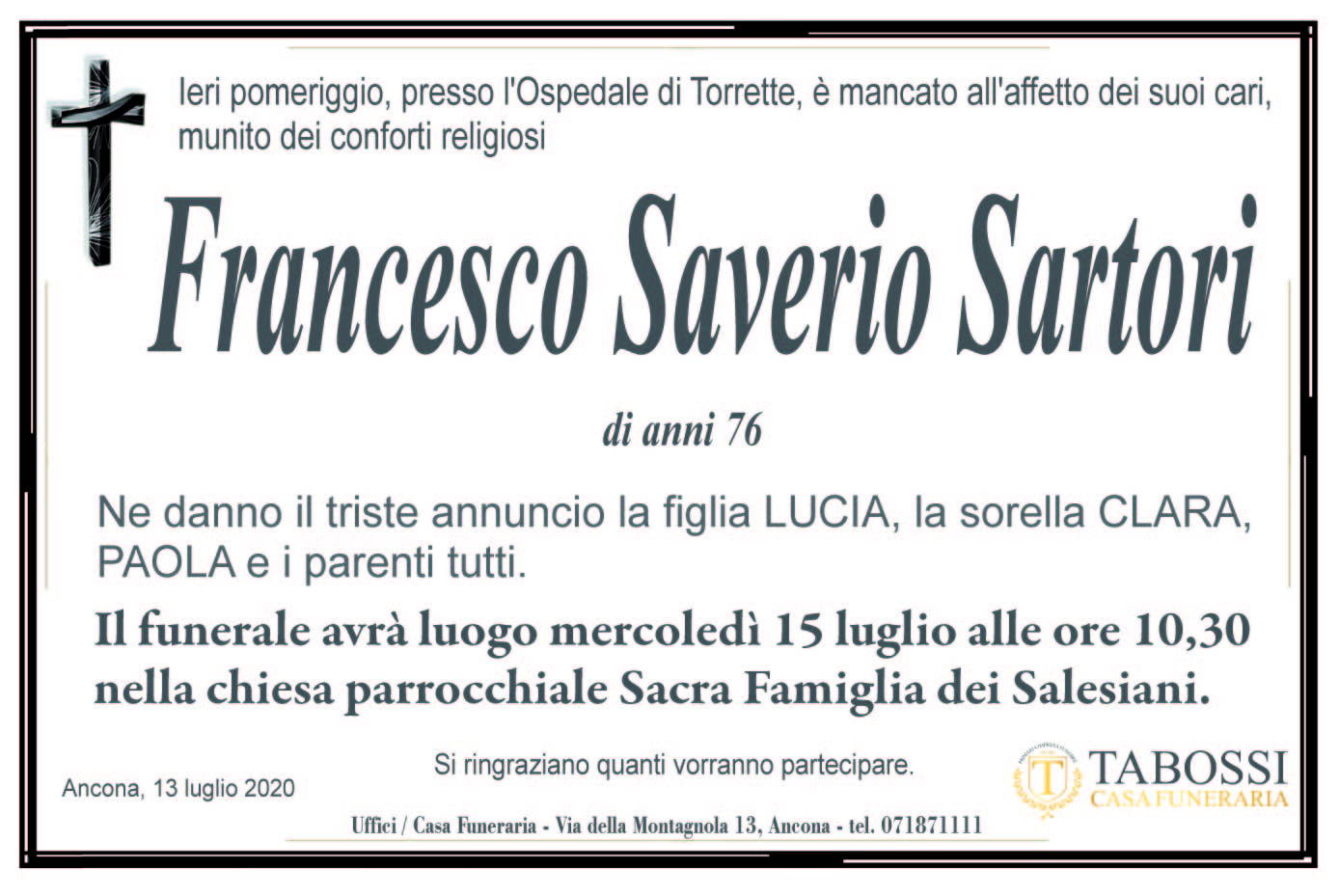 Francesco Saverio Sartori