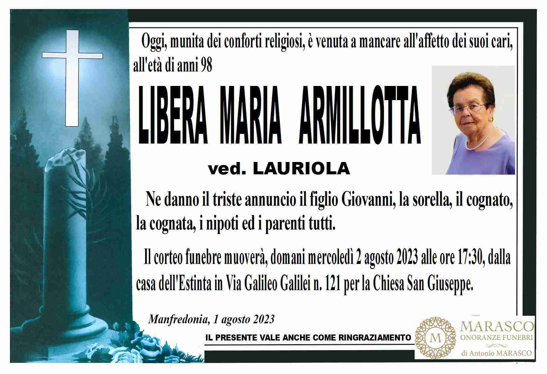 Libera Maria Armillotta