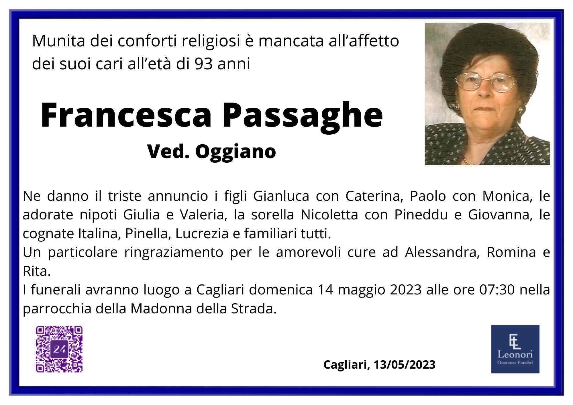 Francesca Passaghe