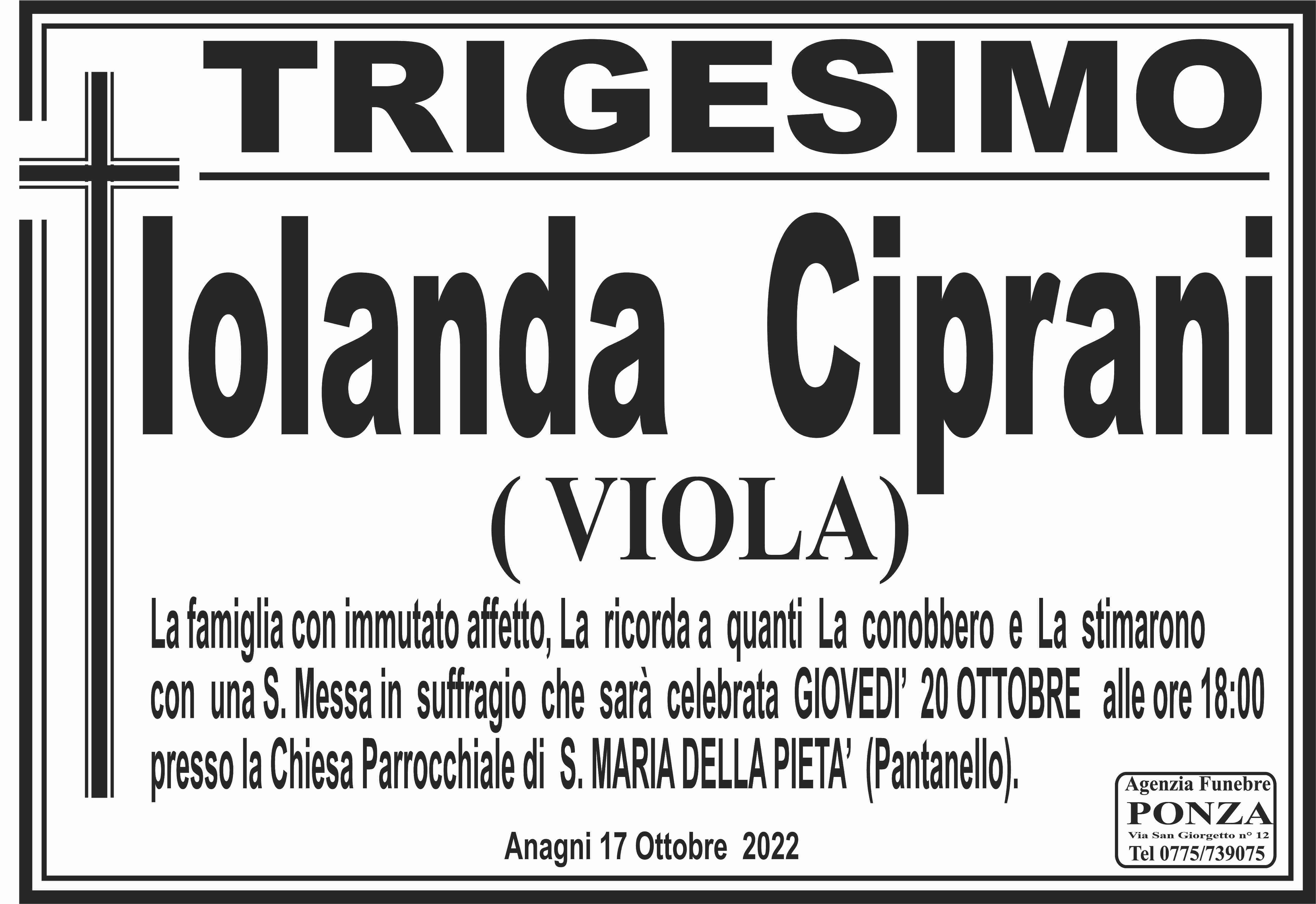 Iolanda Ciprani