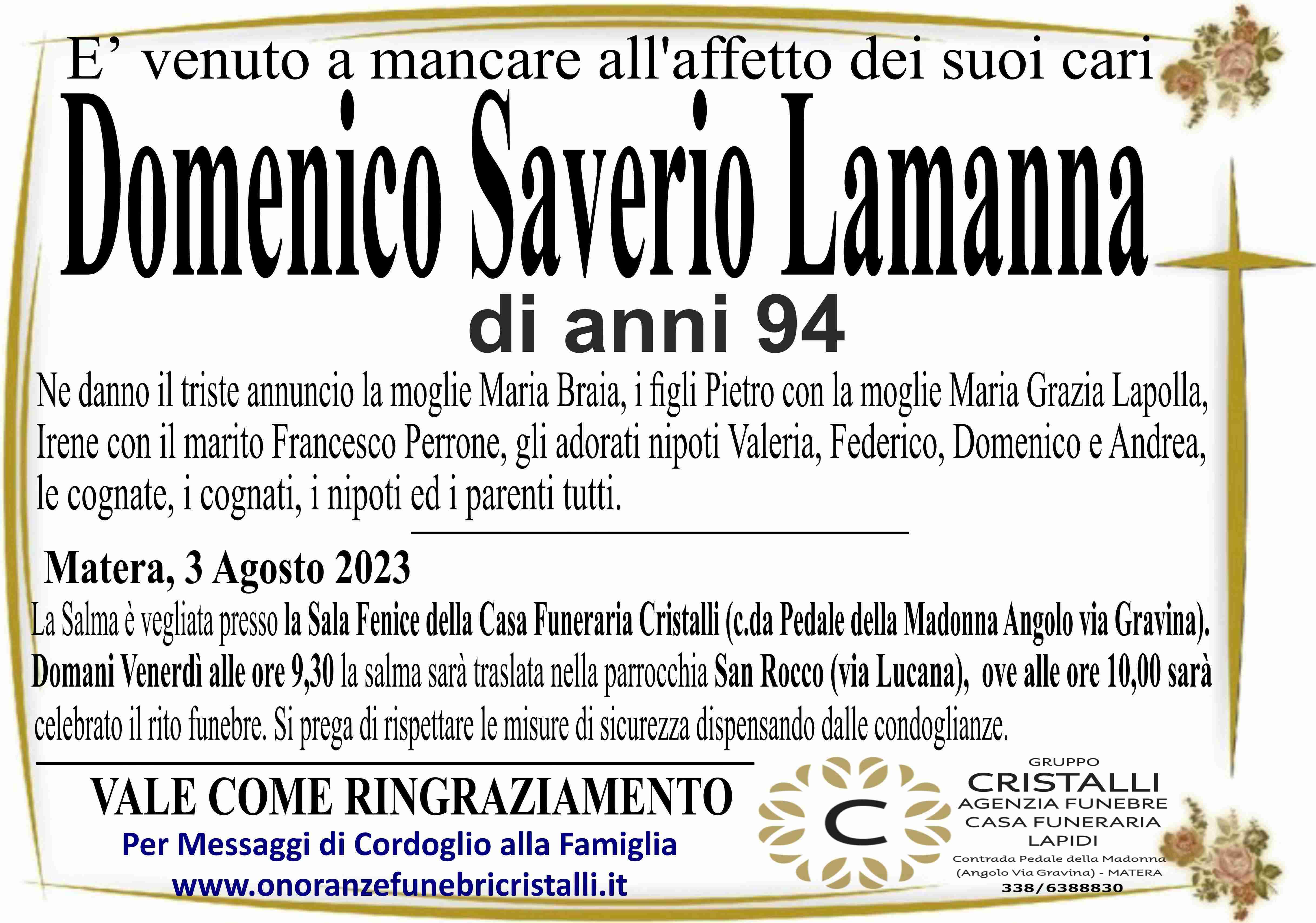 Domenico Saverio Lamanna