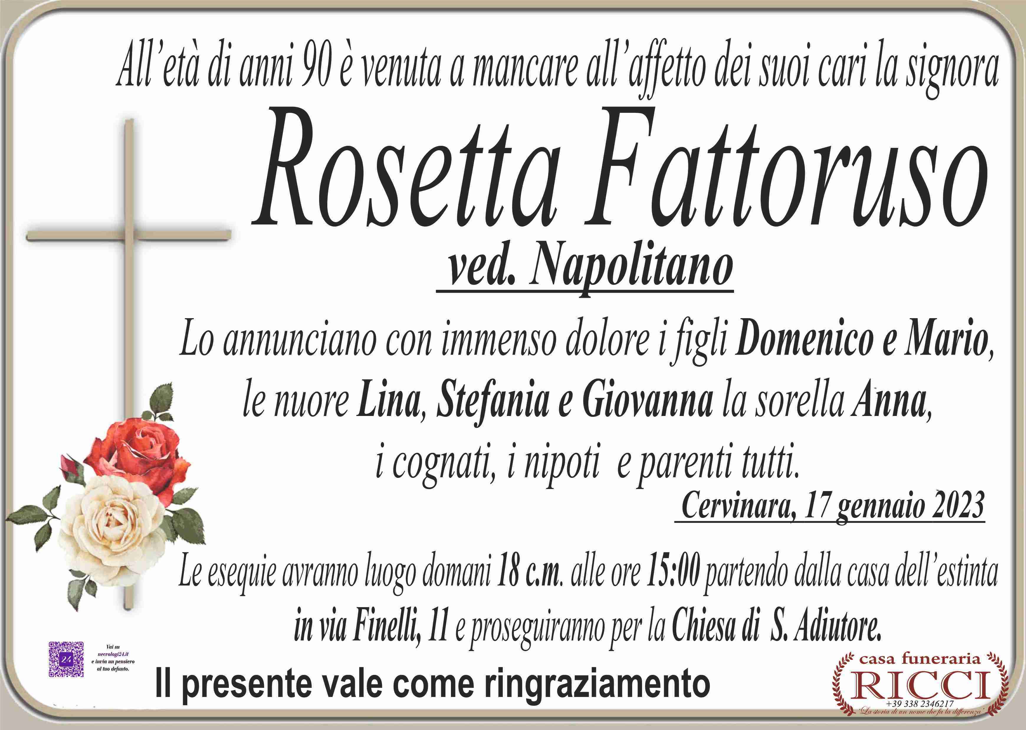 Rosetta Fattoruso