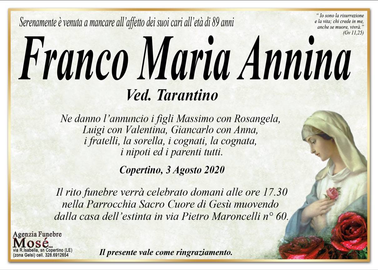 Maria Annina Franco